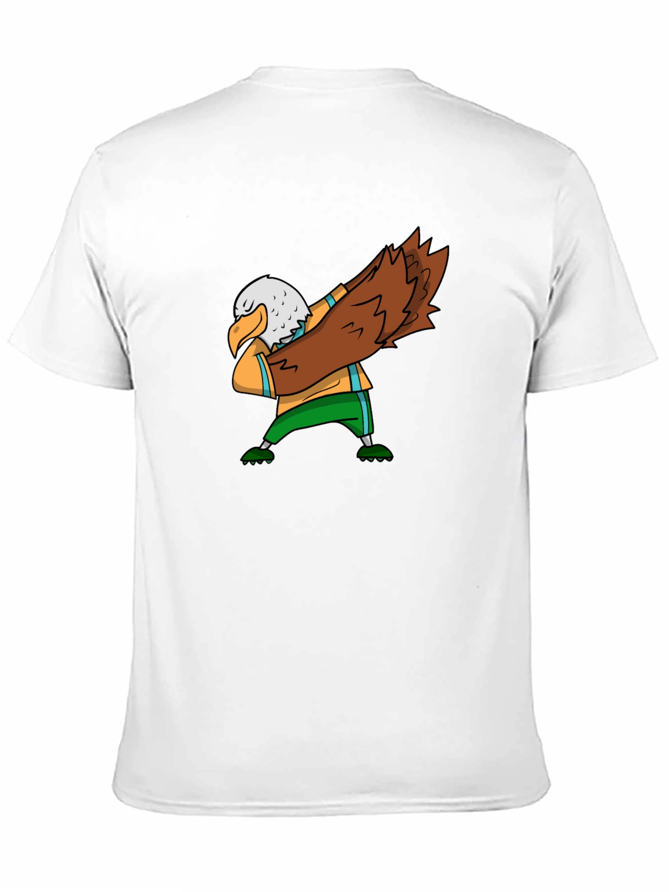 Dabbing Eagle Graphic Tee - Black T-Shirt