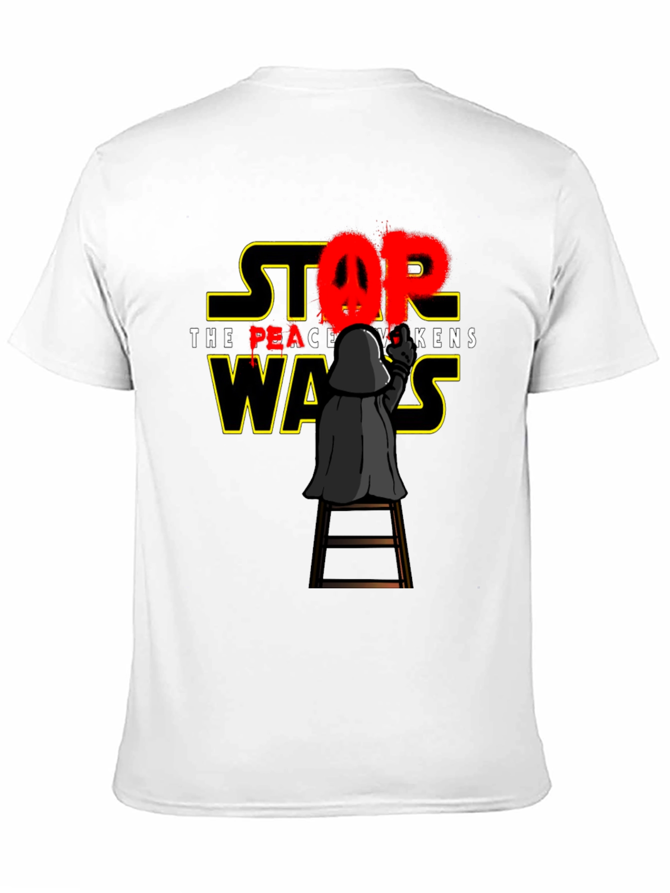 Peace Awakens Darth Vader Graphic T-Shirt