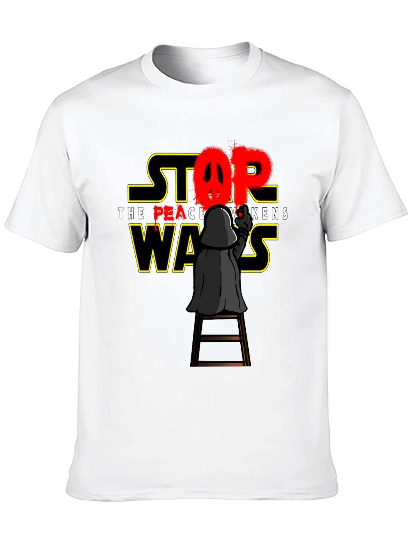 Peace Awakens Darth Vader Graphic T-Shirt