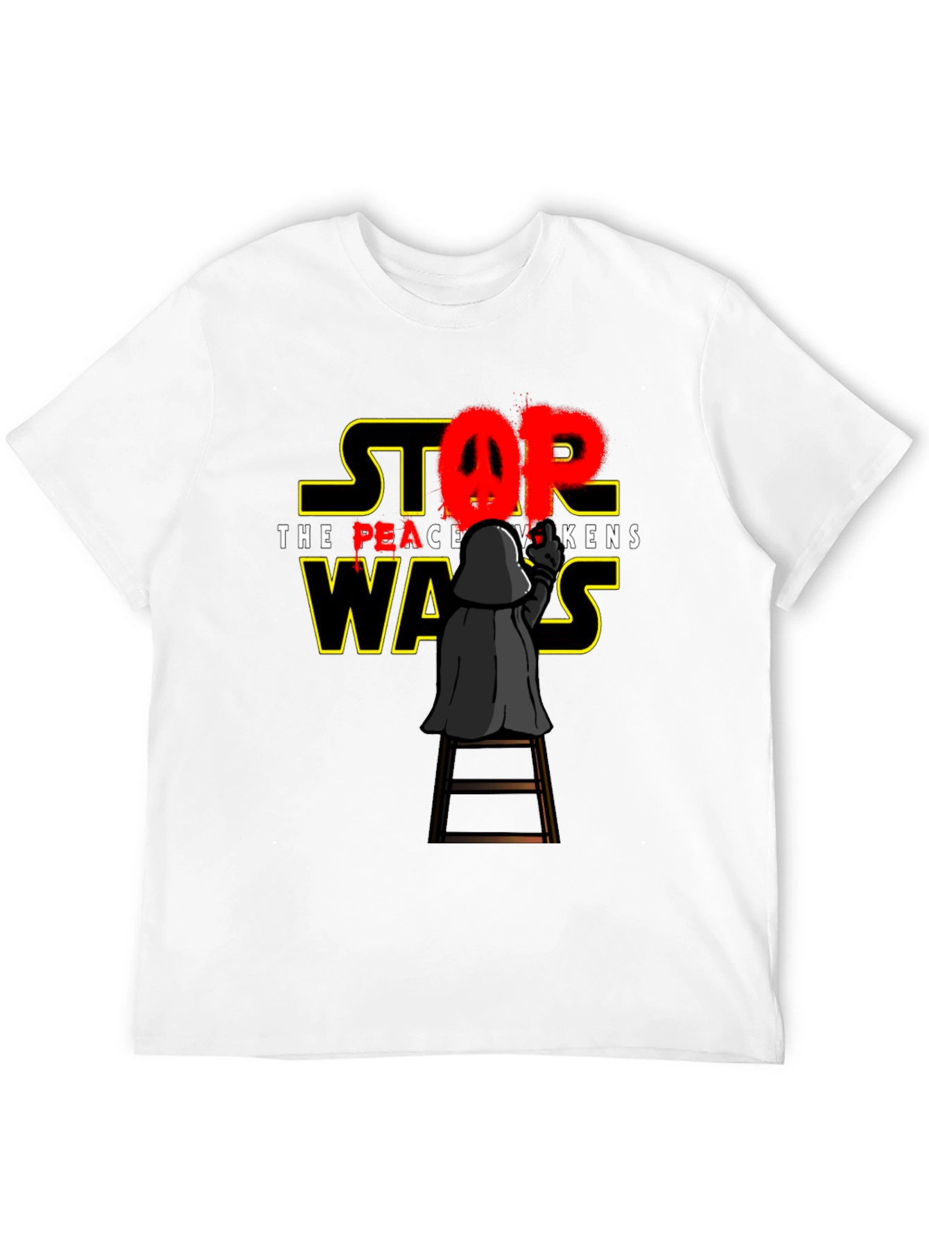Peace Awakens Darth Vader Graphic T-Shirt