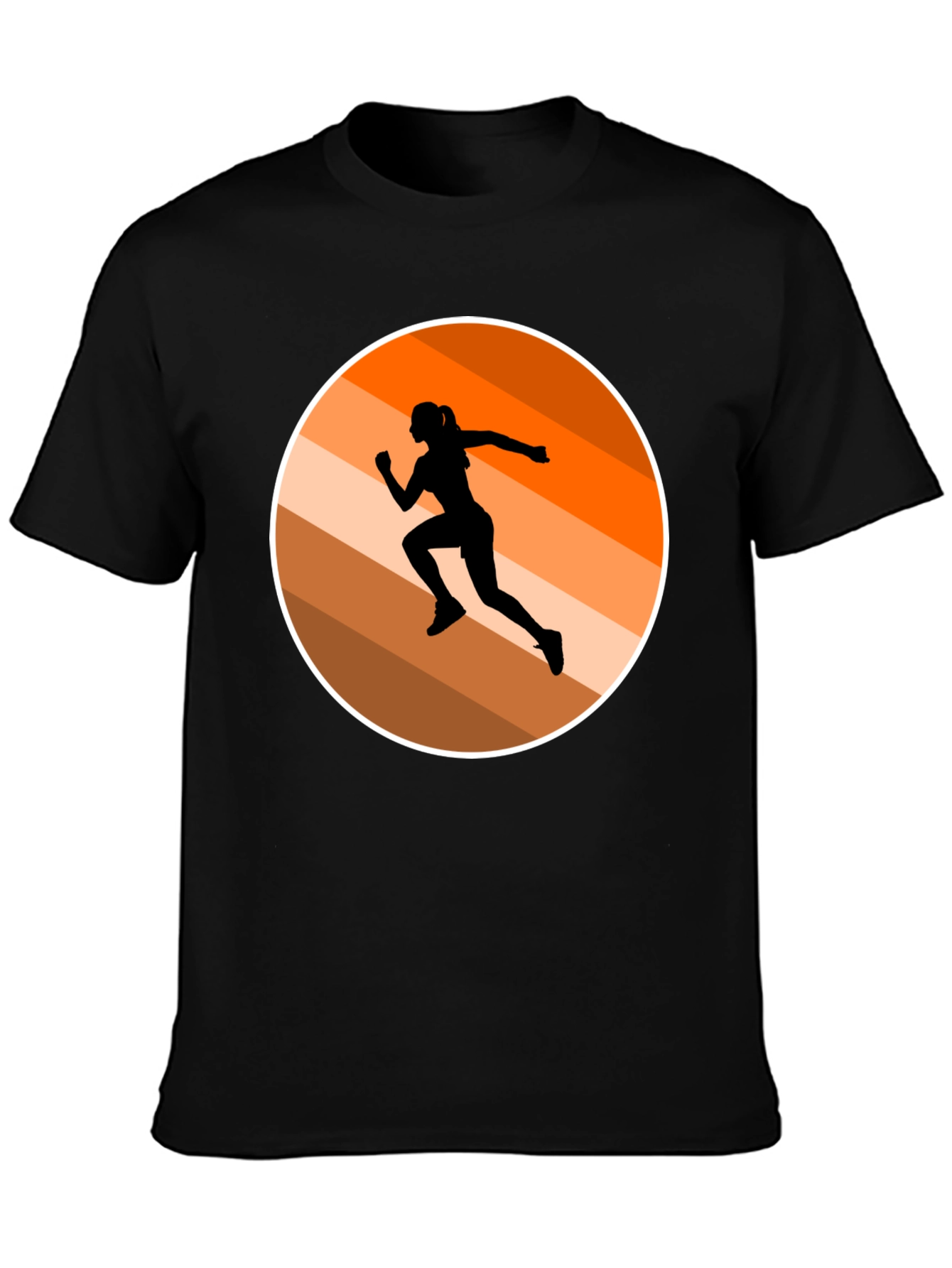 Runner Silhouette Graphic Tee - Active Style