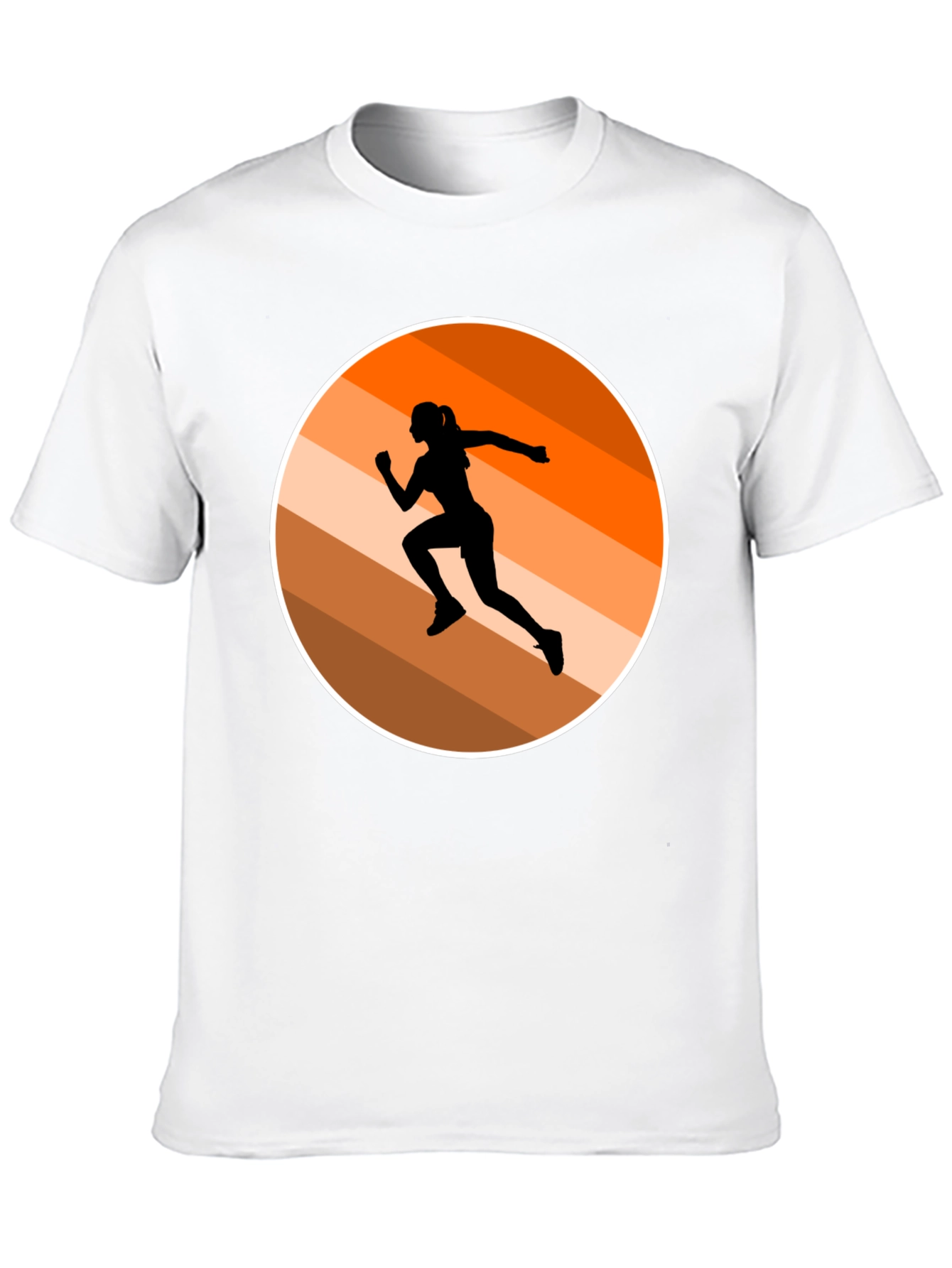 Runner Silhouette Graphic Tee - Active Style