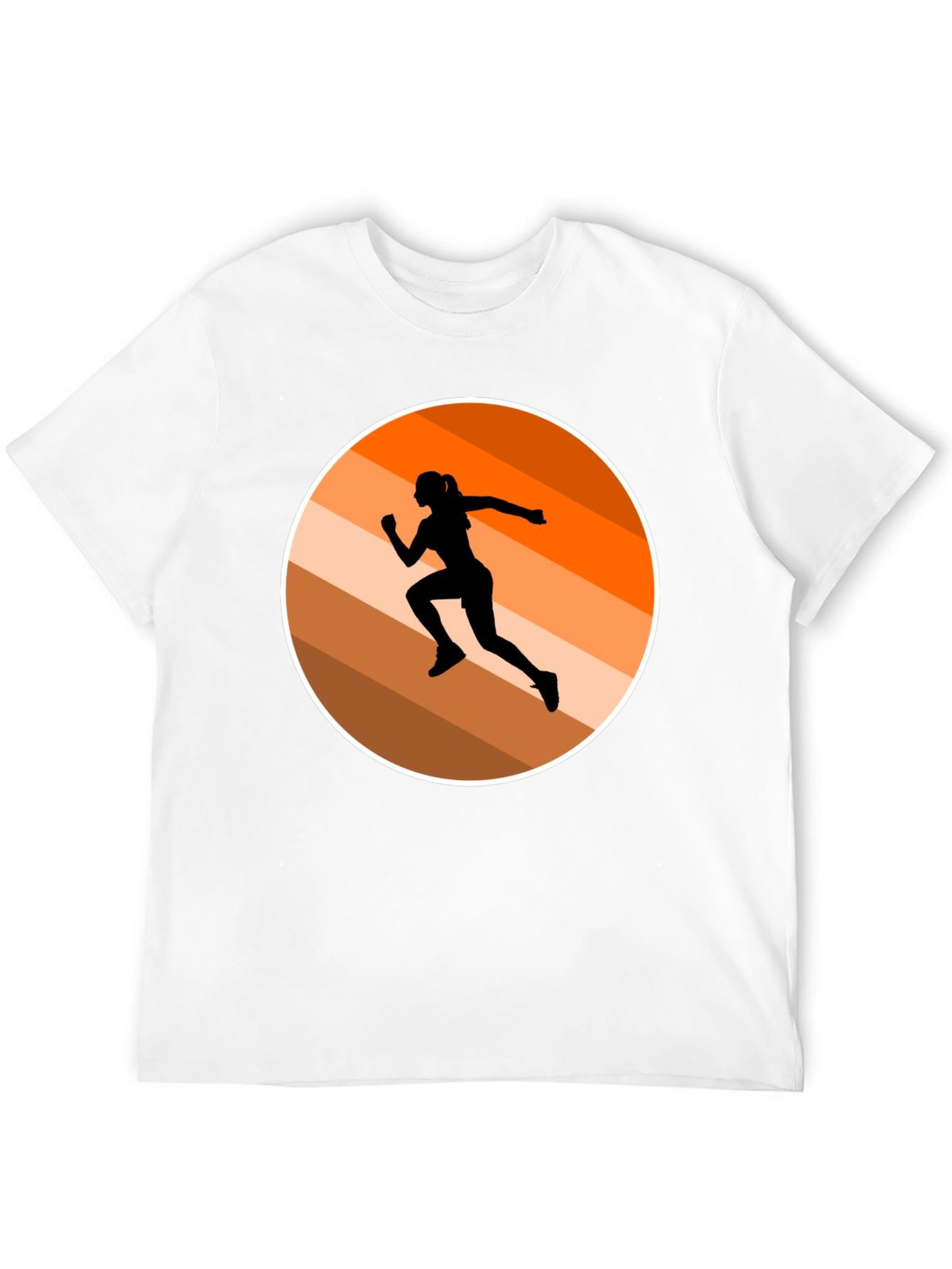 Runner Silhouette Graphic Tee - Active Style