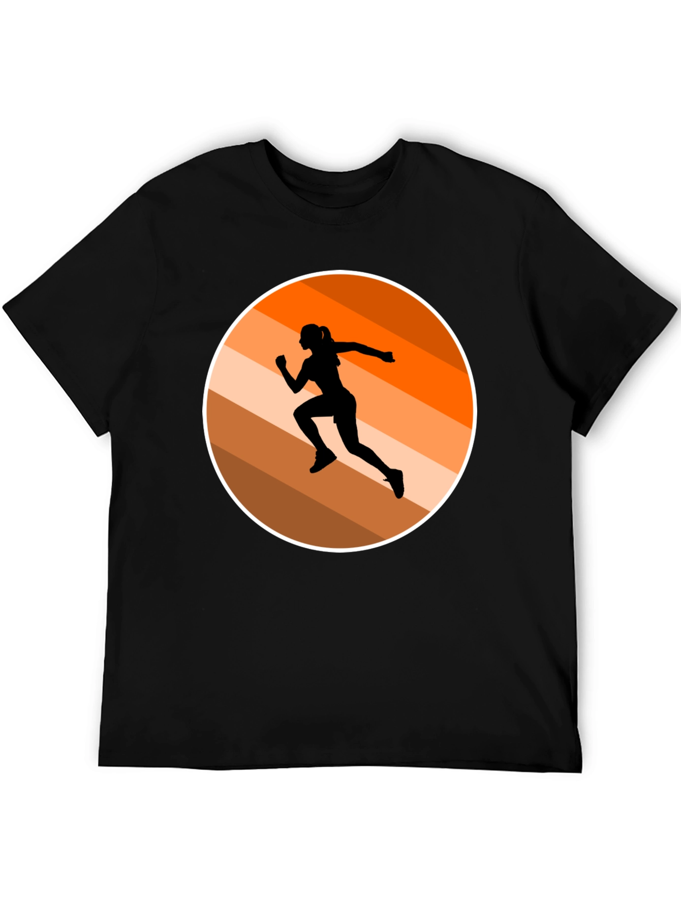 Runner Silhouette Graphic Tee - Active Style