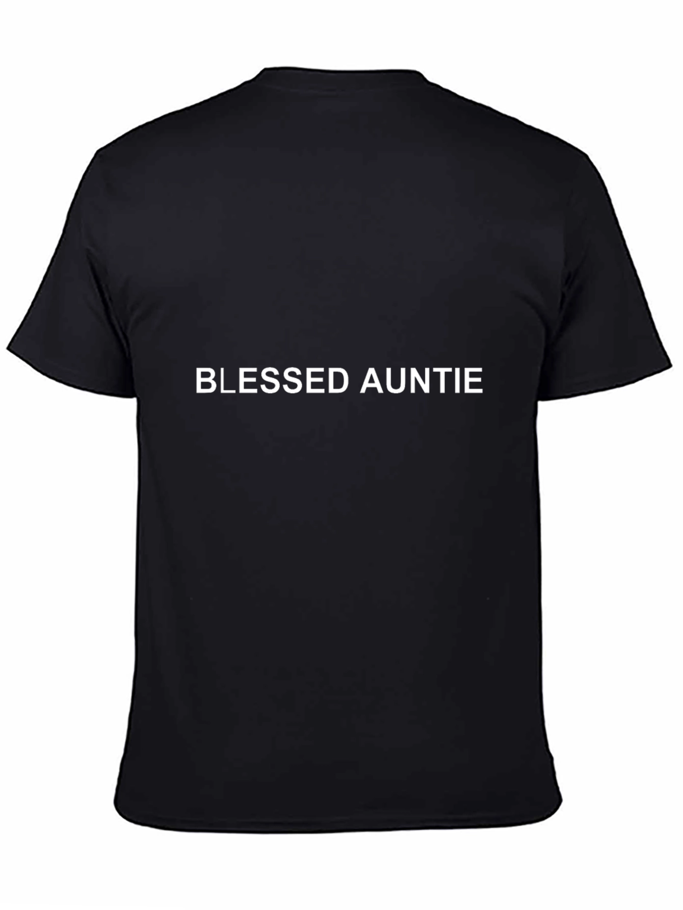 Blessed Auntie Black Graphic Tee - Unisex Fit
