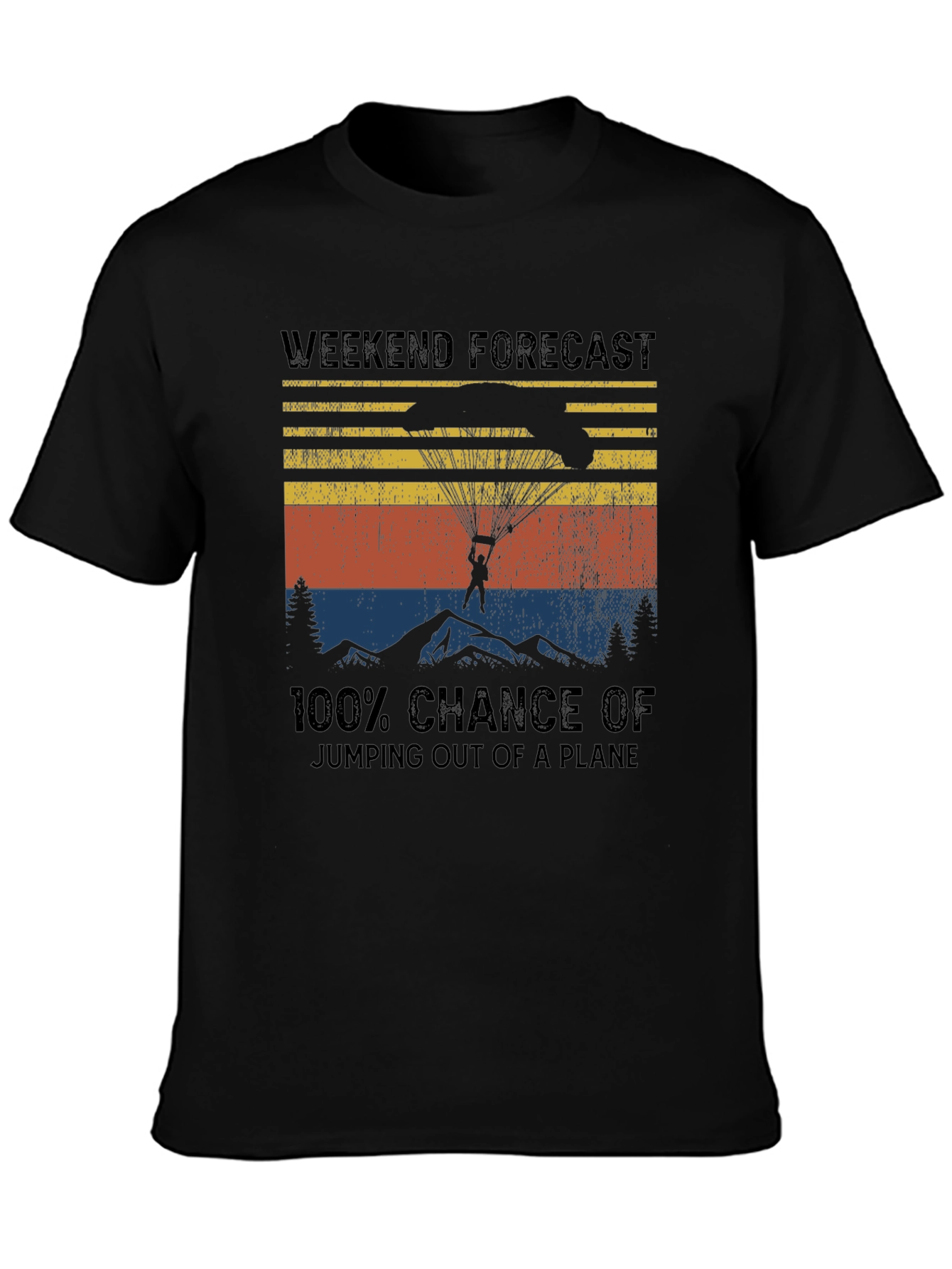 Weekend Forecast: Parachute Jumper T-Shirt