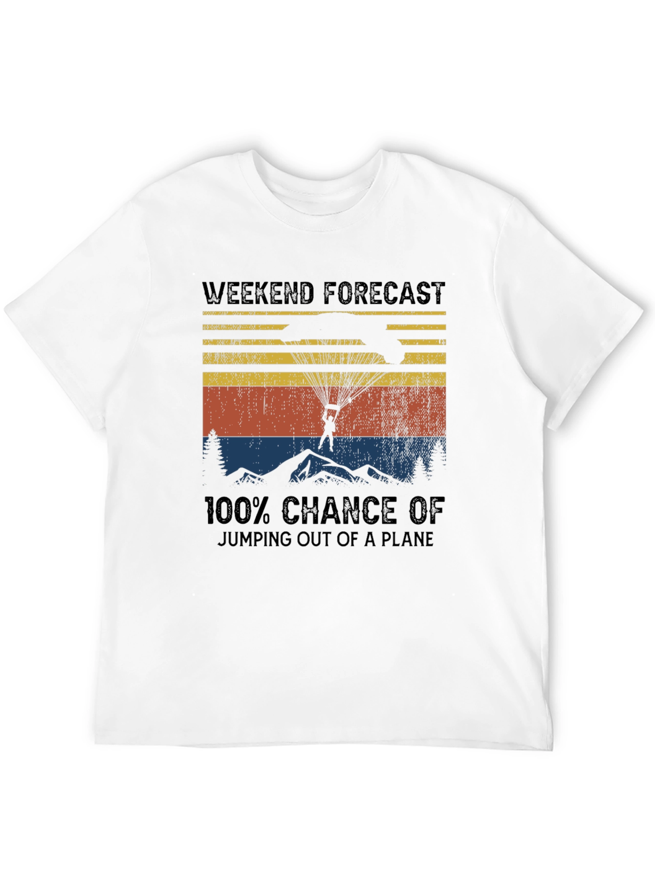 Weekend Forecast: Parachute Jumper T-Shirt
