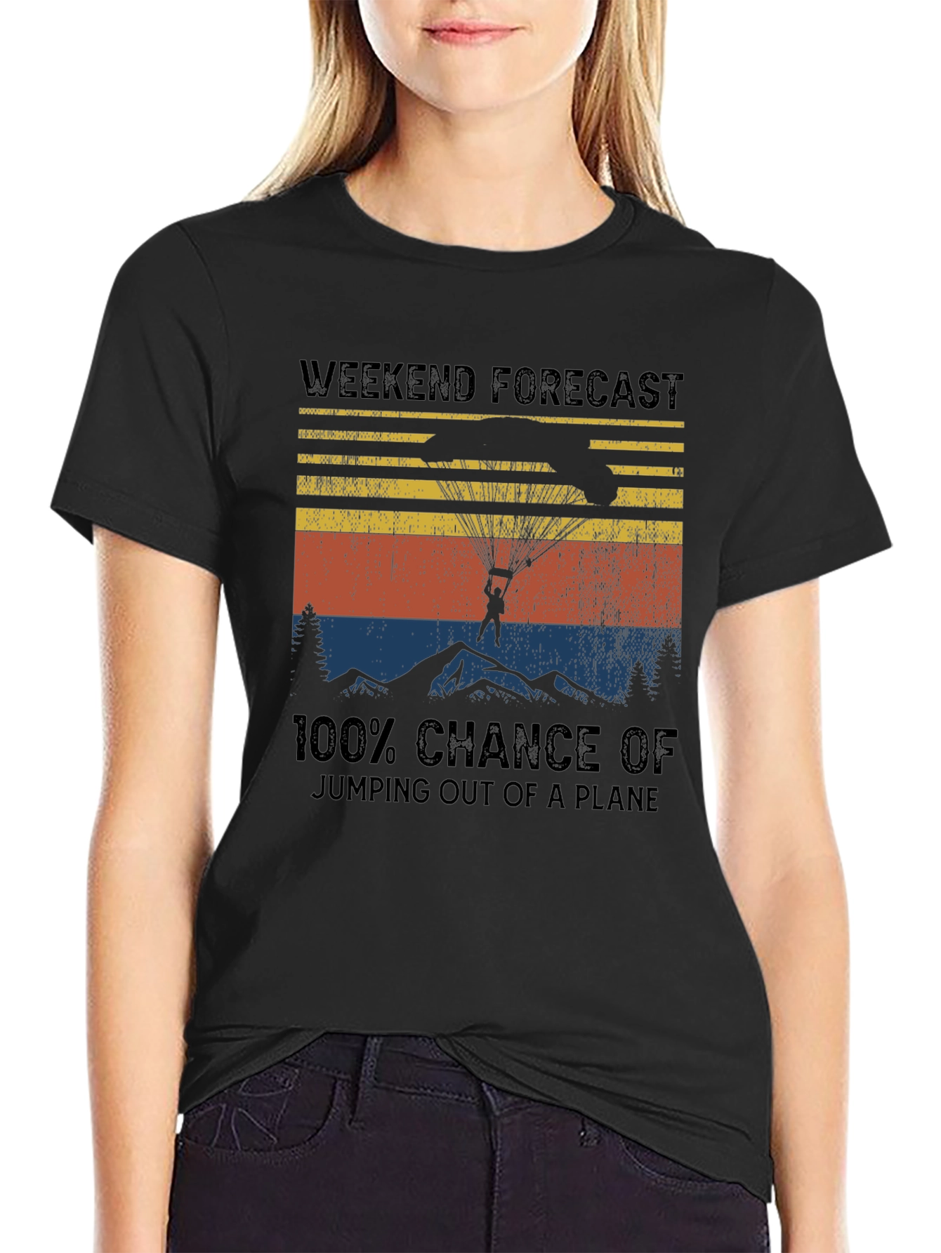 Weekend Forecast: Parachute Jumper T-Shirt