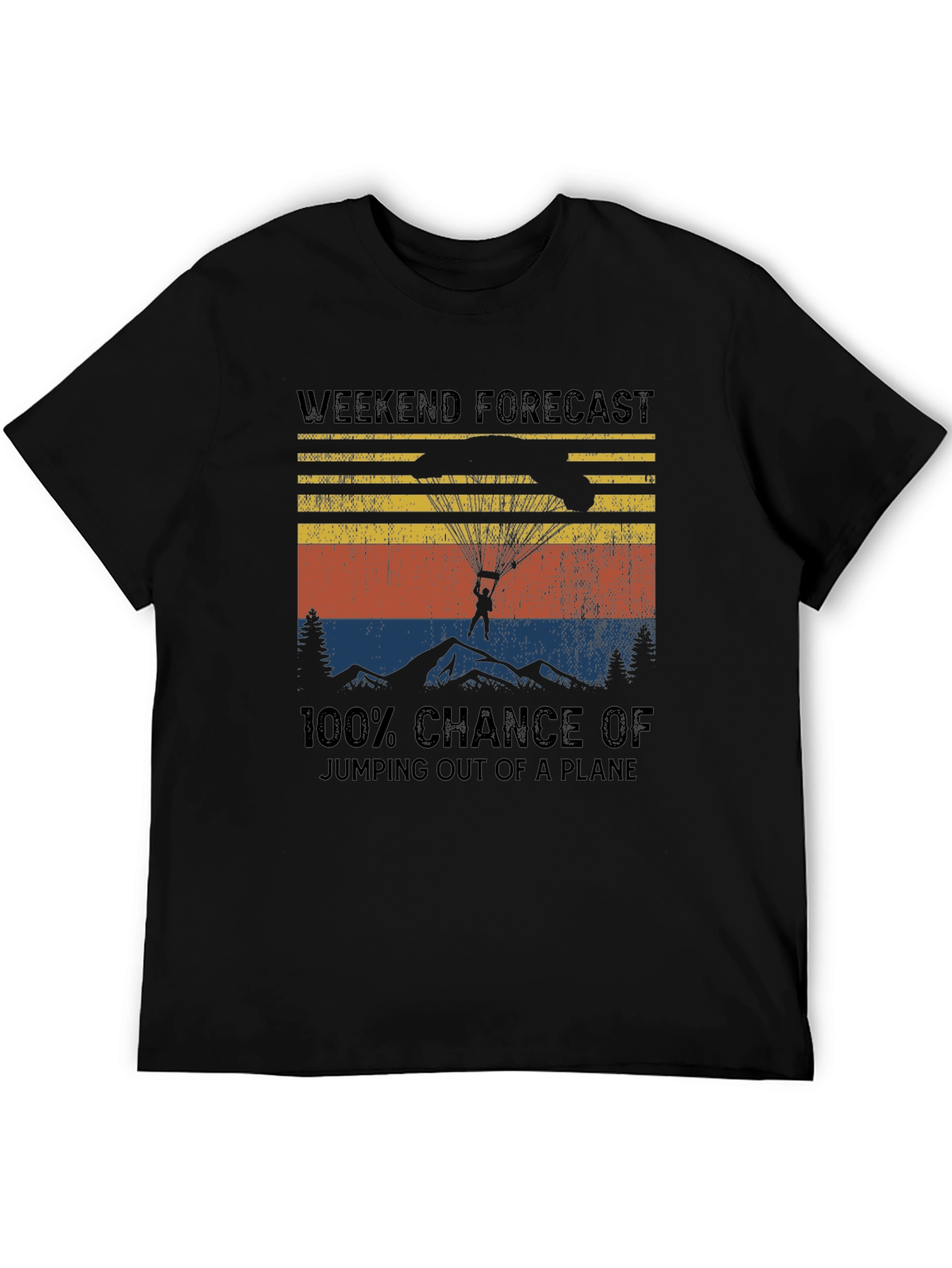 Weekend Forecast: Parachute Jumper T-Shirt