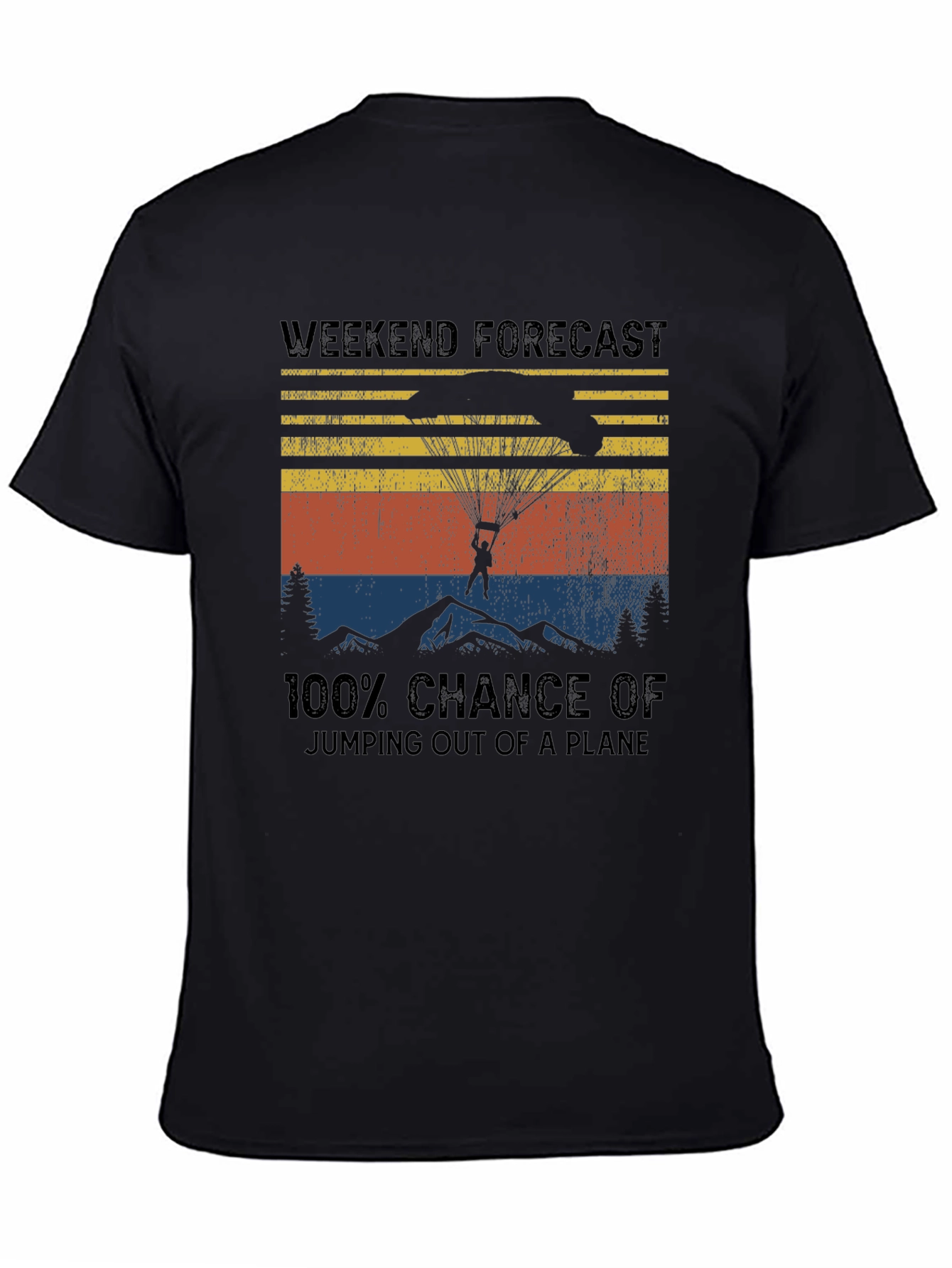Weekend Forecast: Parachute Jumper T-Shirt