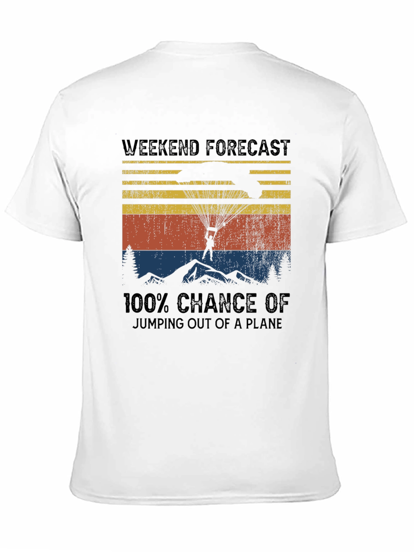 Weekend Forecast: Parachute Jumper T-Shirt
