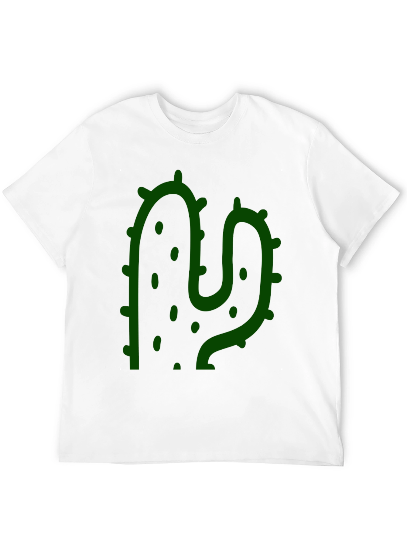 Cactus Graphic Black T-Shirt