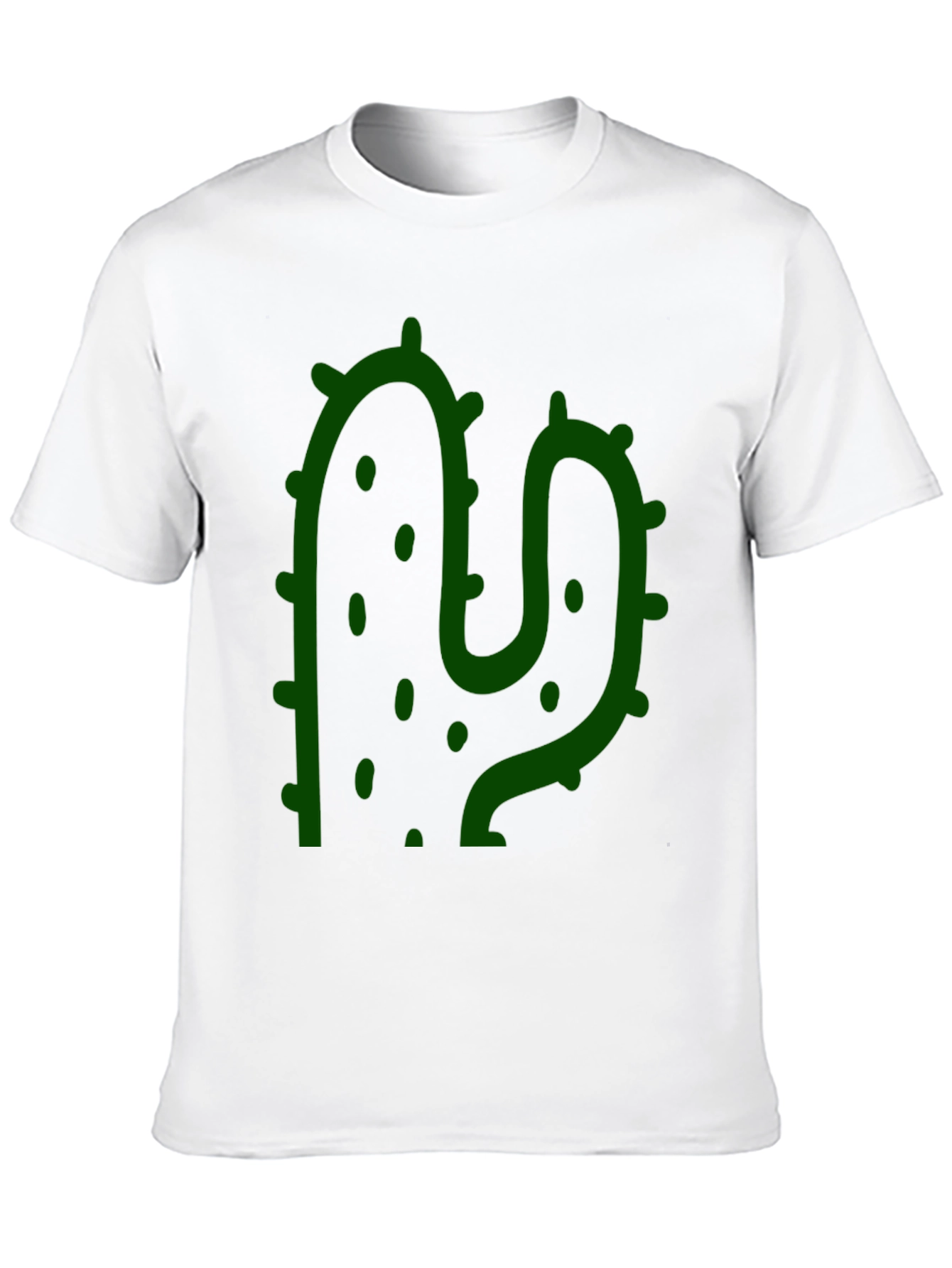 Cactus Graphic Black T-Shirt