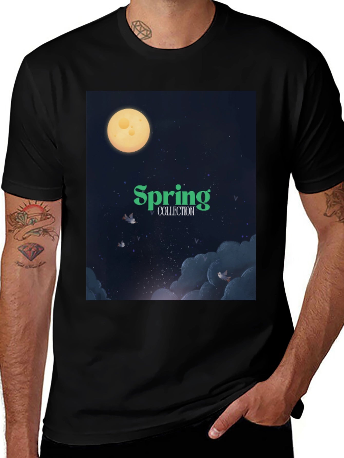 Spring Collection Graphic T-Shirt
