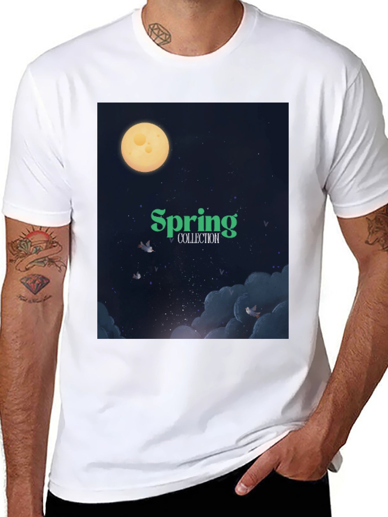 Spring Collection Graphic T-Shirt