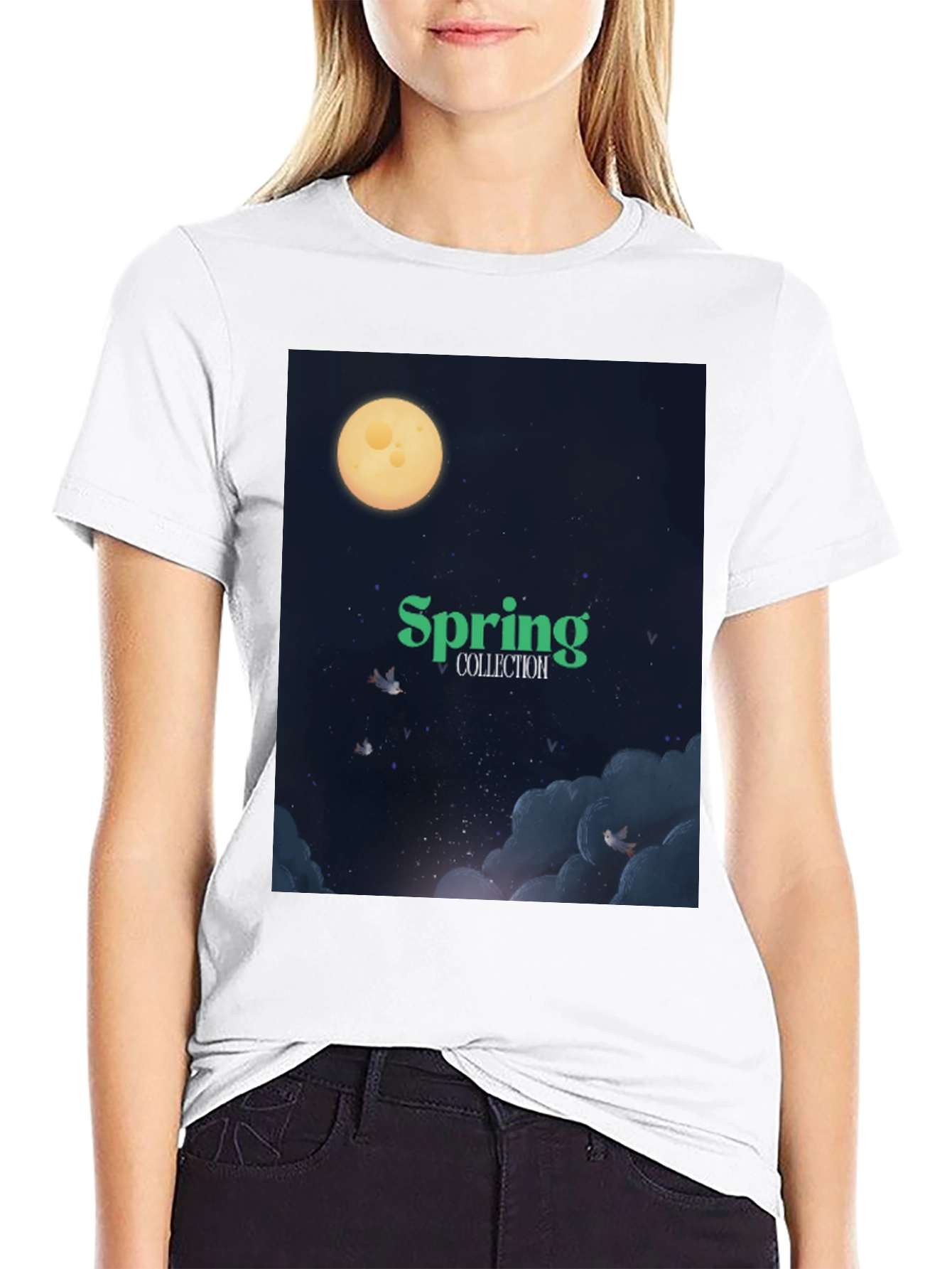 Spring Collection Graphic T-Shirt