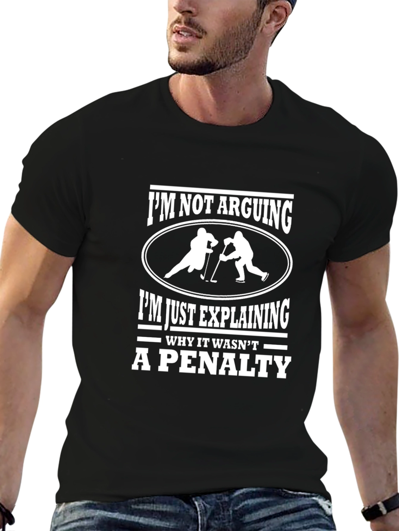 Hockey Fan T-Shirt - Im Not Arguing Explaining!