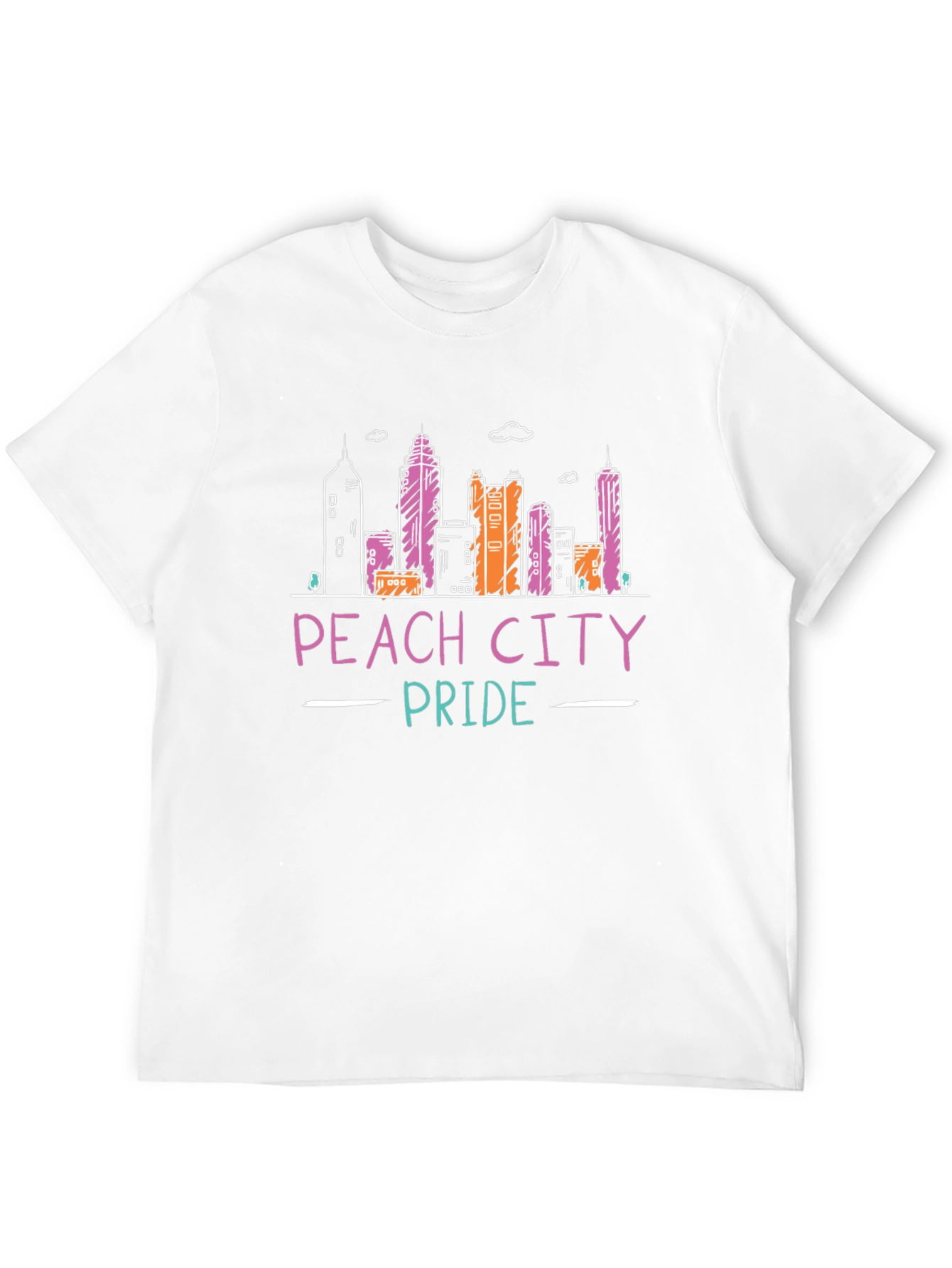 Peach City Pride Graphic Tee - Black