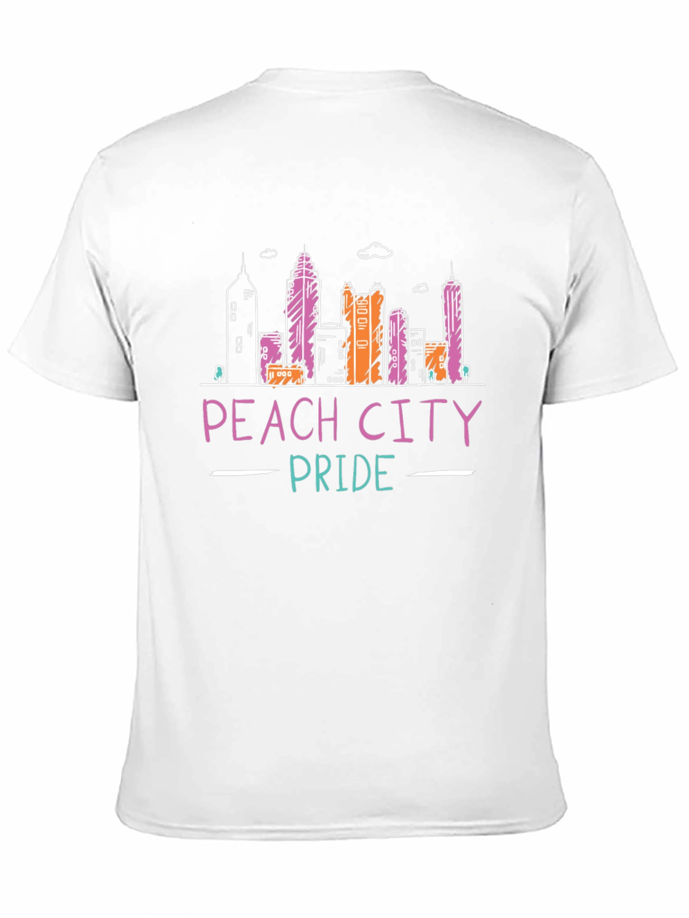 Peach City Pride Graphic Tee - Black