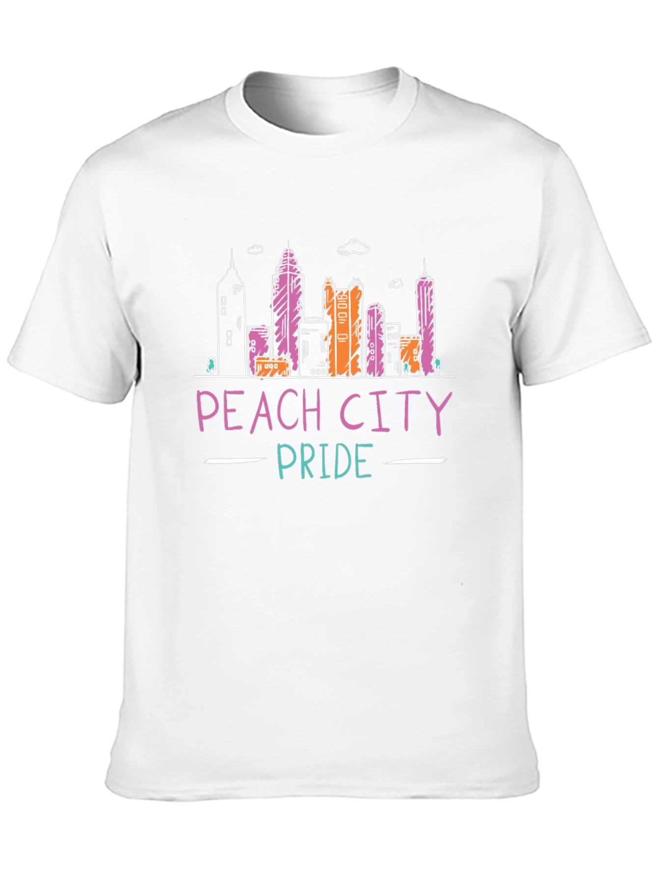 Peach City Pride Graphic Tee - Black