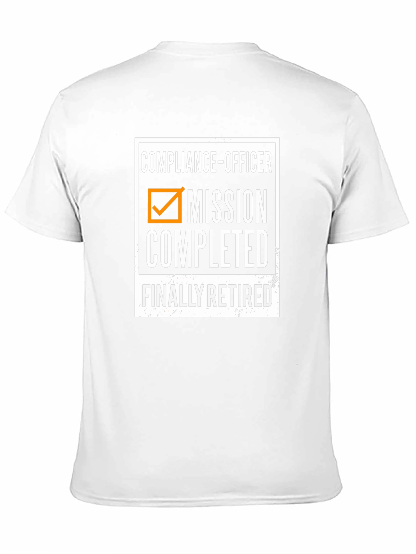 Compliance Officer Retirement T-Shirt - Mission Completed