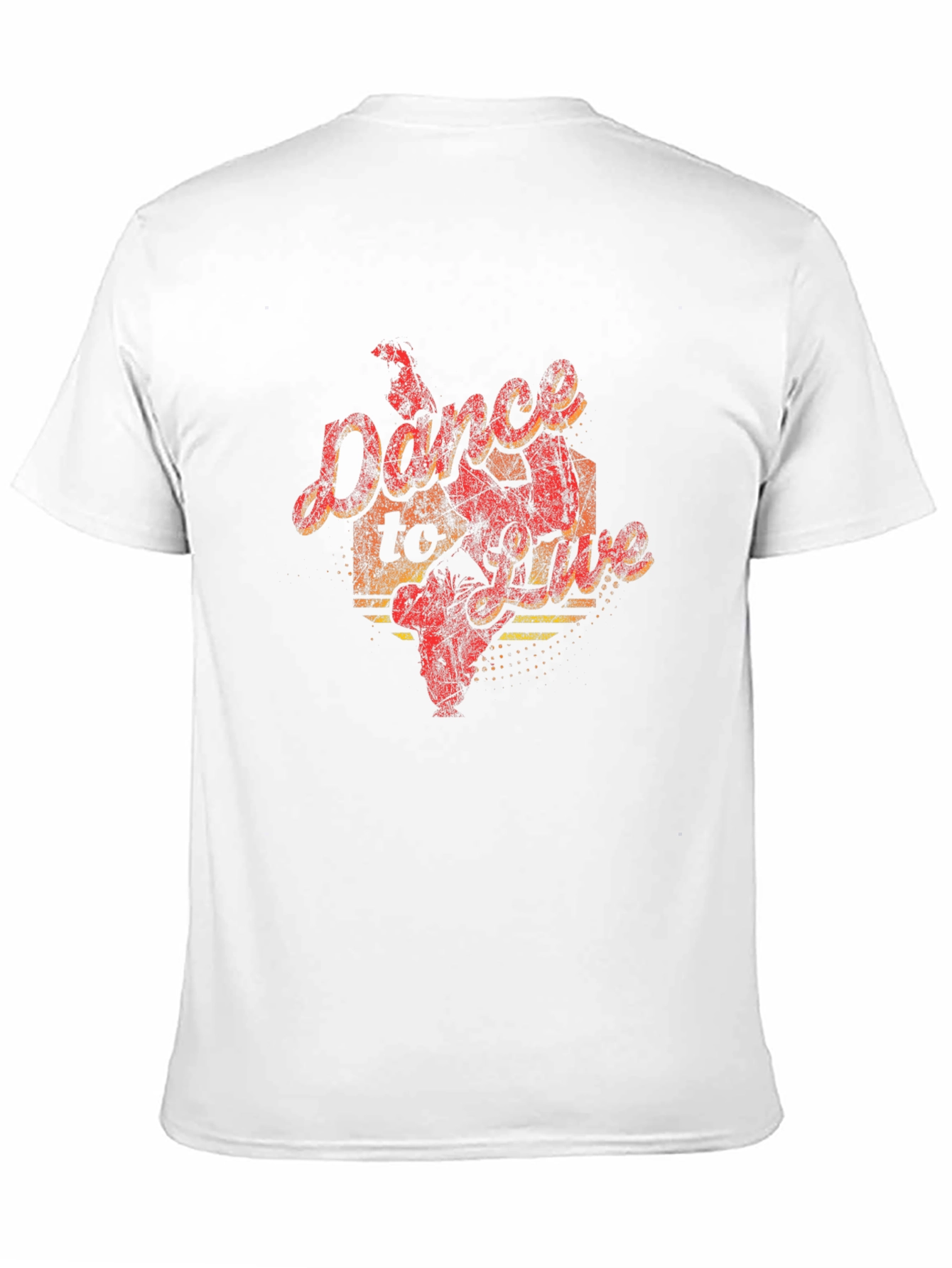 Dance To Live Graphic Black T-Shirt