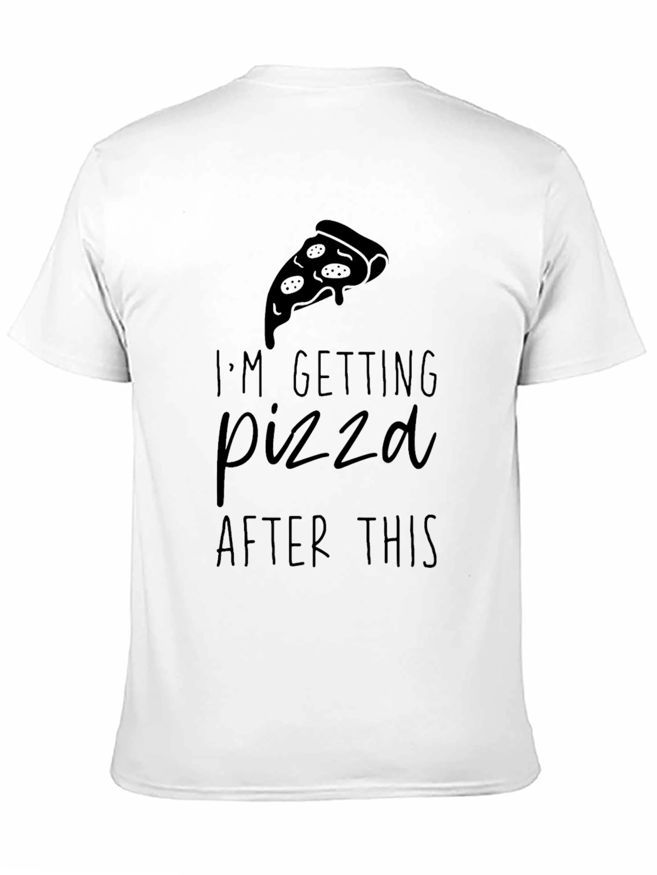 Pizza After This Graphic Tee - Black Comfort