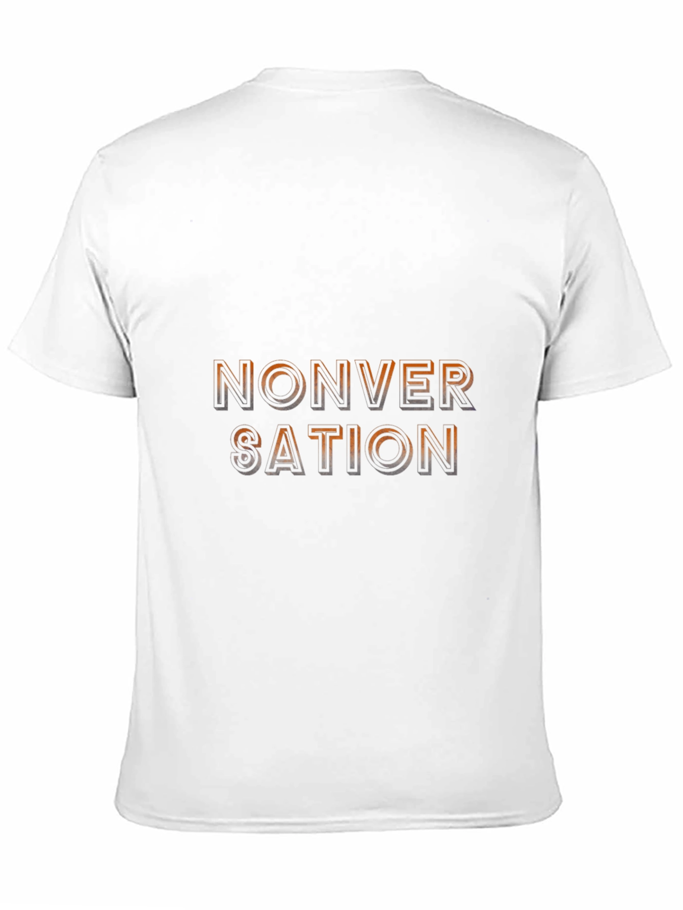 Nonversation Graphic Tee - Black Cotton Casual Shirt
