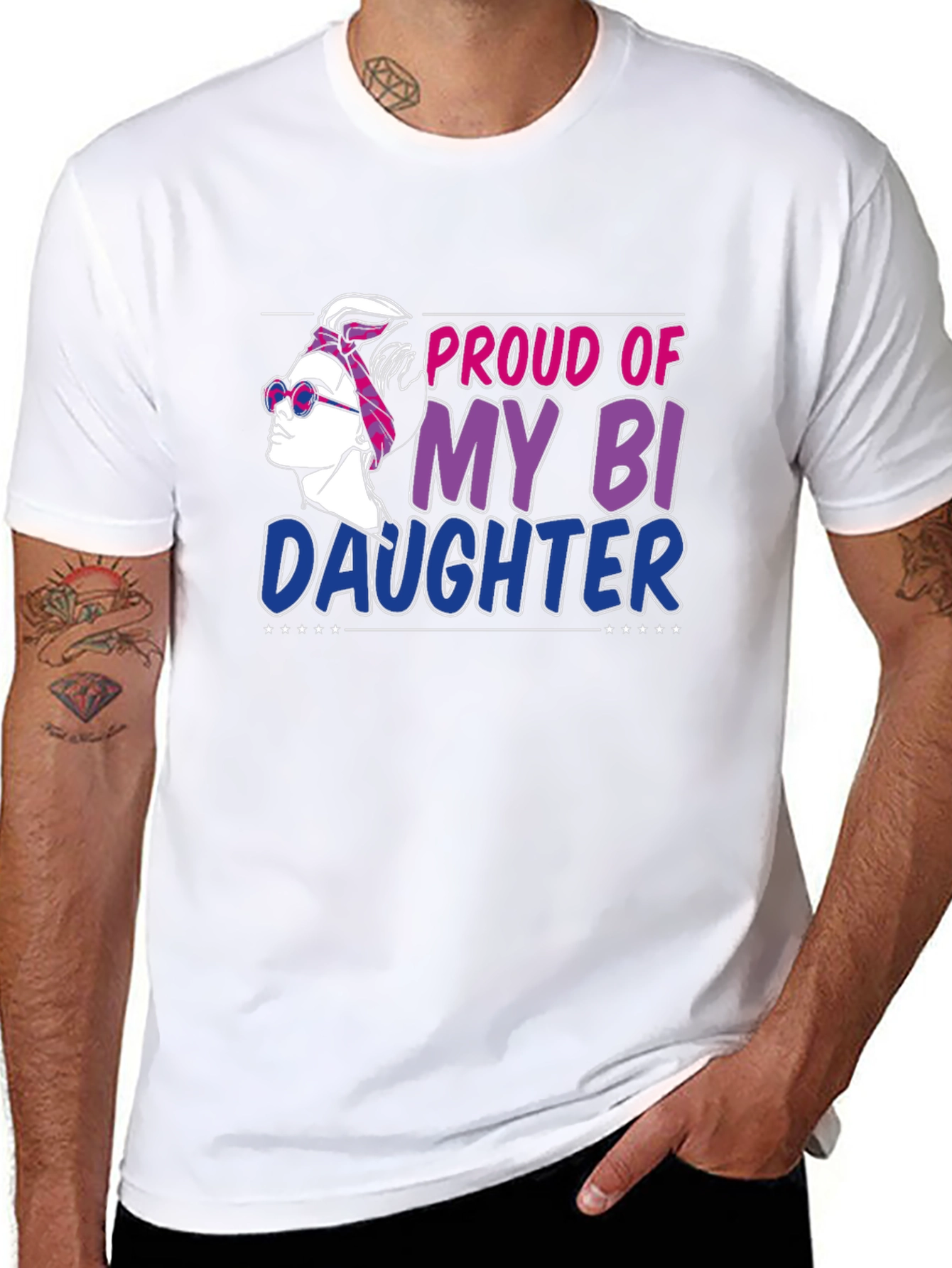 Proud Bi Daughter T-Shirt
