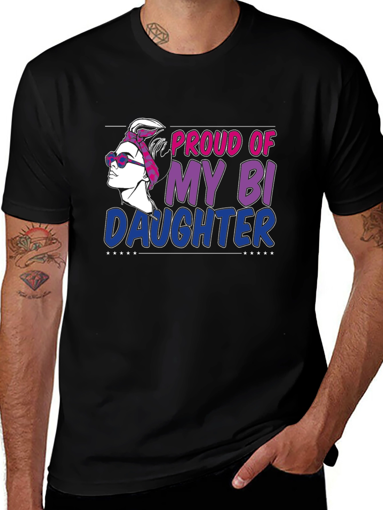 Proud Bi Daughter T-Shirt