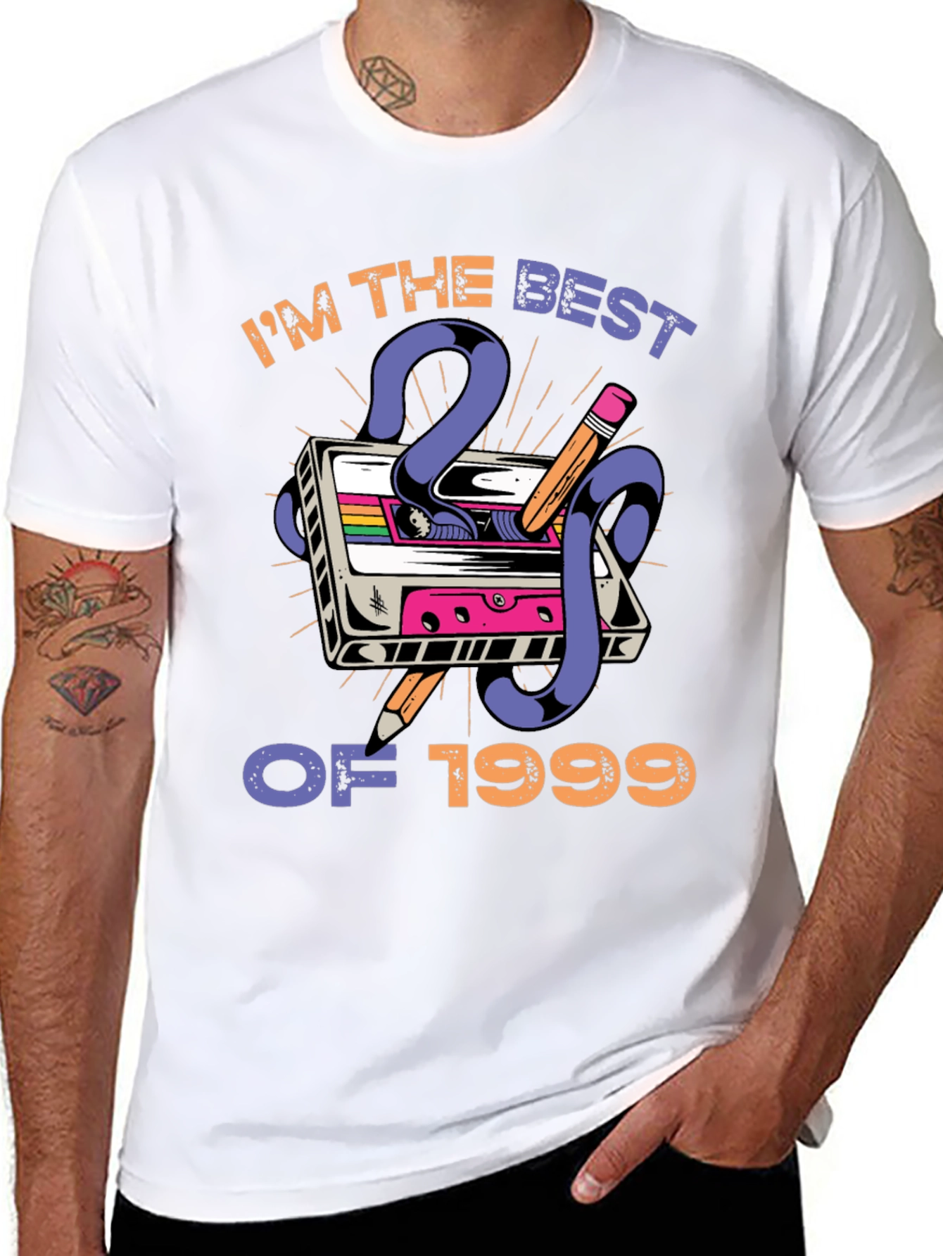 Im the Best of 1999 Cassette Tape Graphic T-Shirt