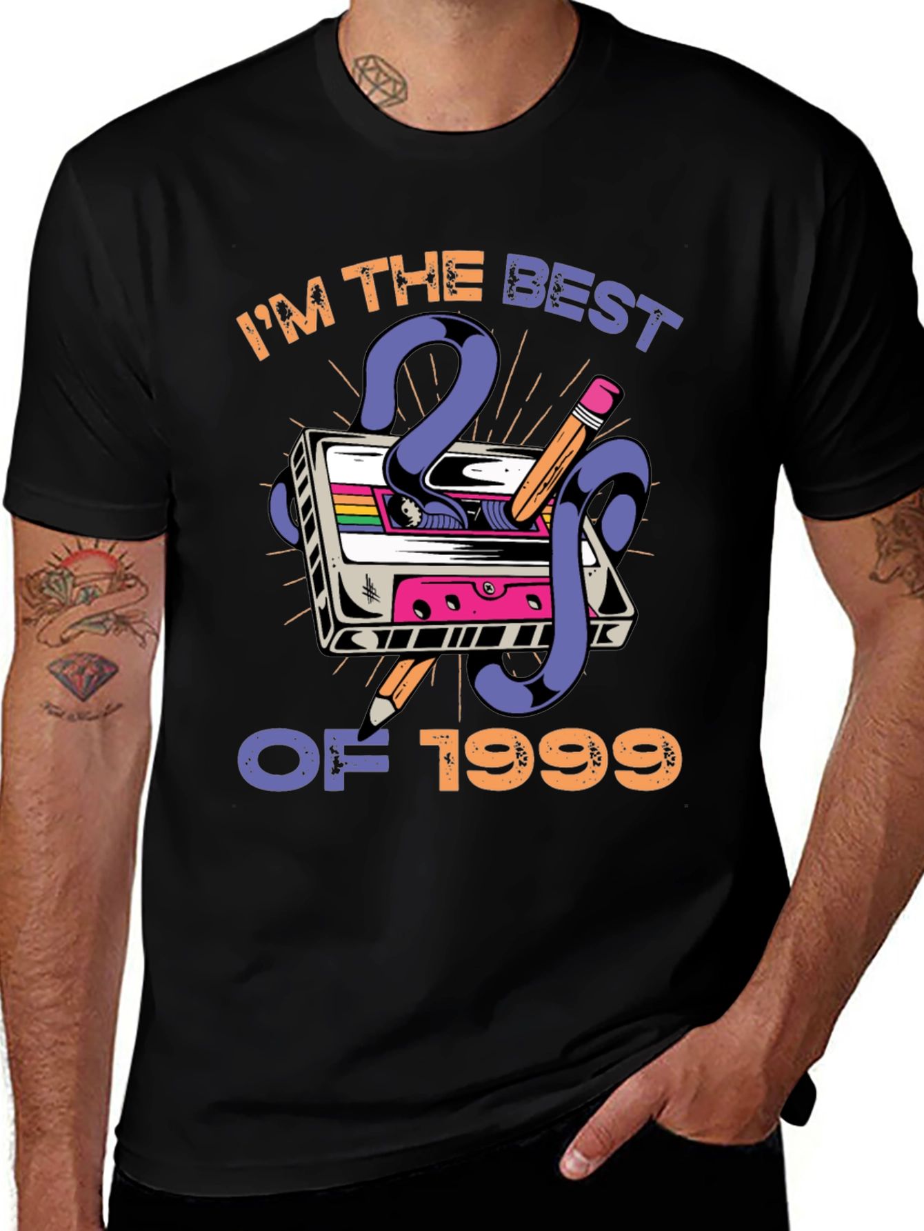 Im the Best of 1999 Cassette Tape Graphic T-Shirt