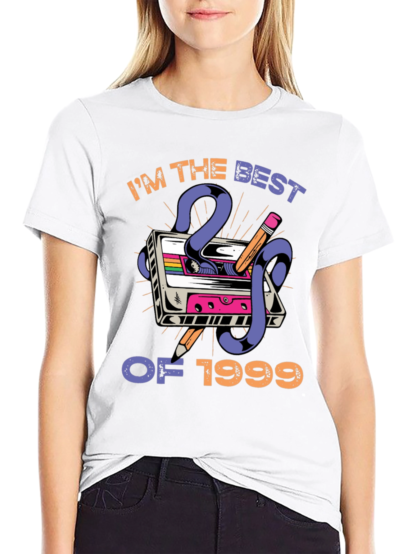 Im the Best of 1999 Cassette Tape Graphic T-Shirt