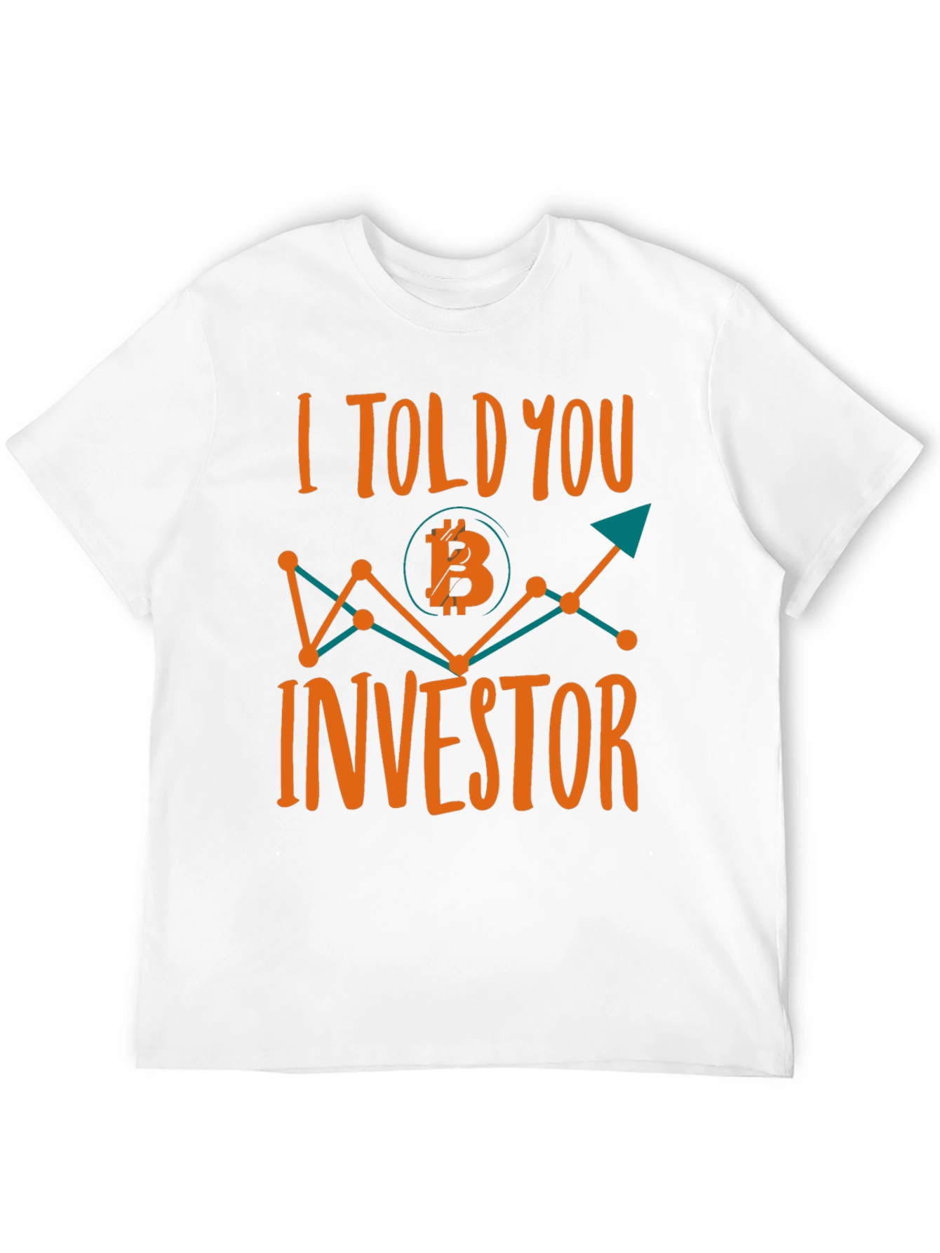 Bitcoin Investor Graphic Tee - Crypto Trading T-Shirt