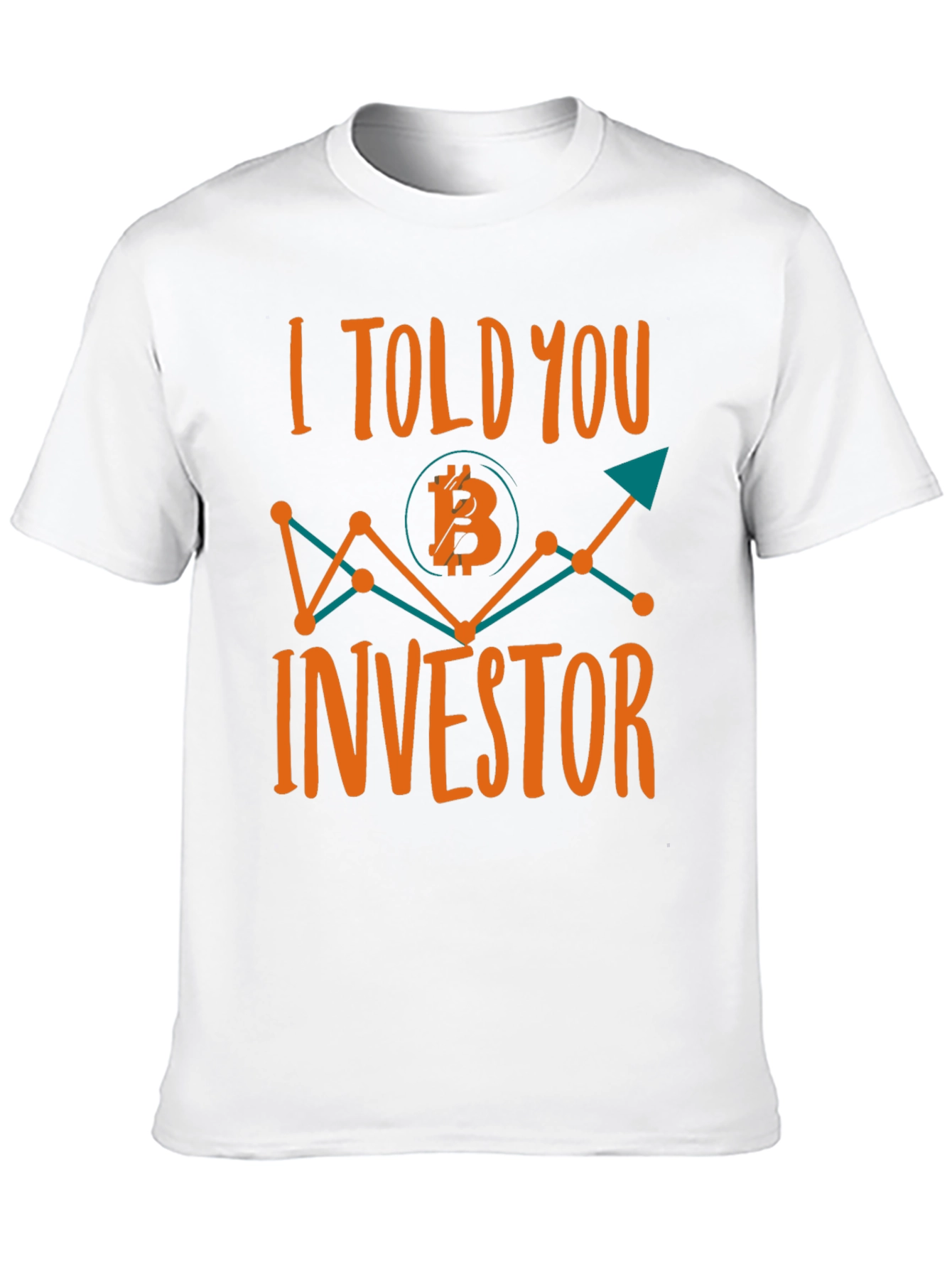 Bitcoin Investor Graphic Tee - Crypto Trading T-Shirt