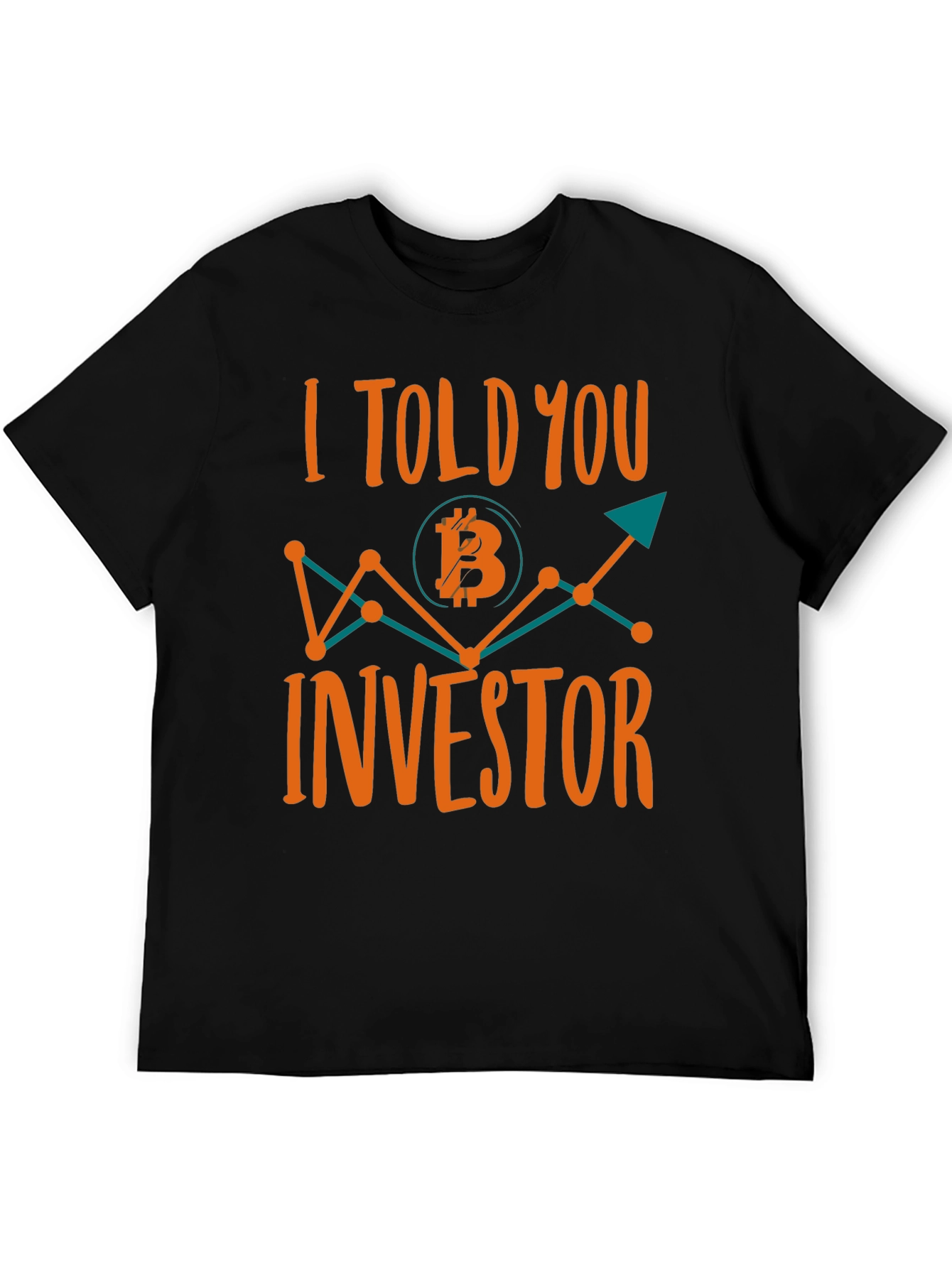 Bitcoin Investor Graphic Tee - Crypto Trading T-Shirt