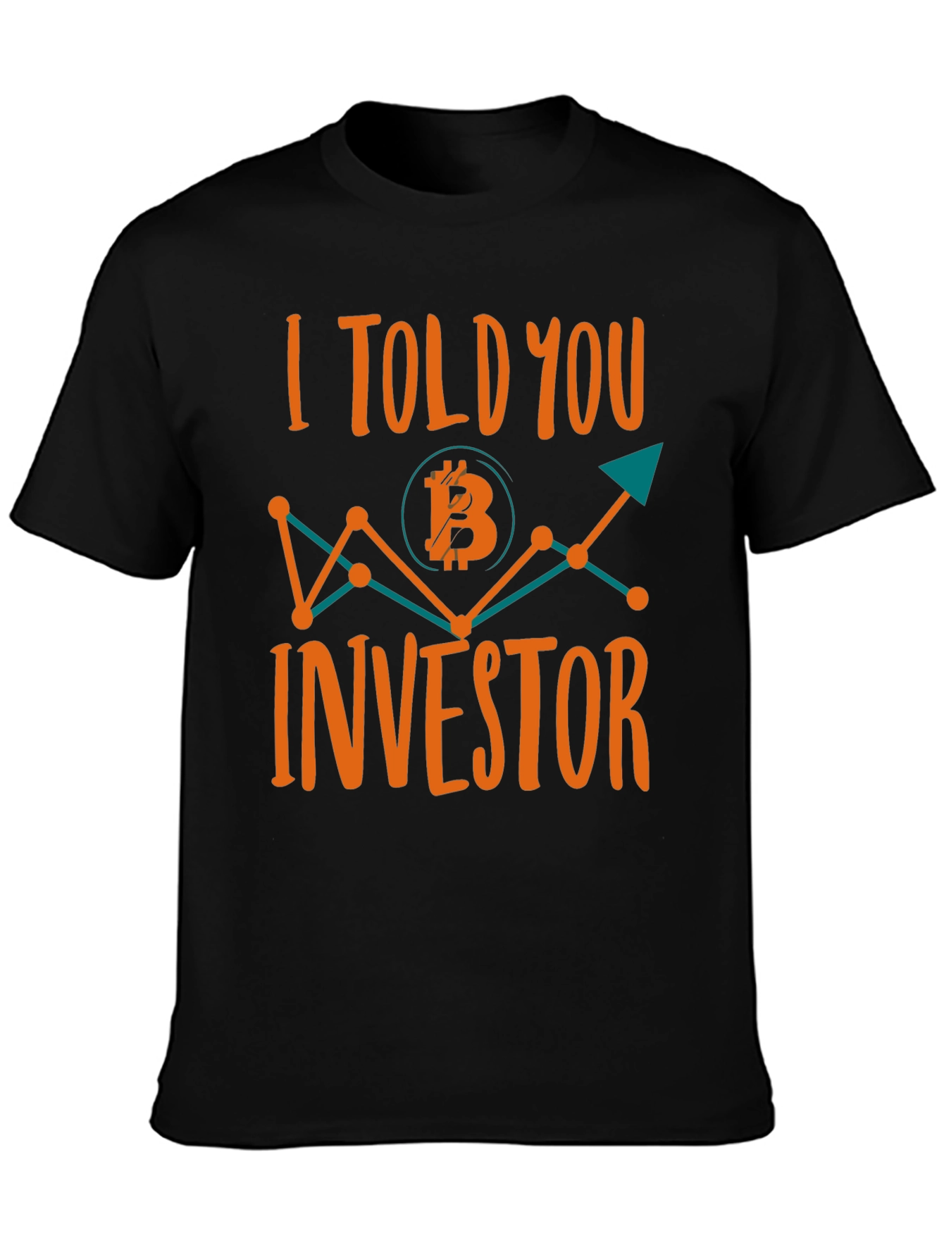 Bitcoin Investor Graphic Tee - Crypto Trading T-Shirt