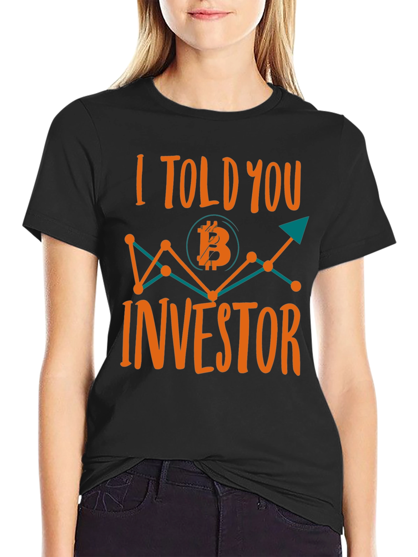 Bitcoin Investor Graphic Tee - Crypto Trading T-Shirt