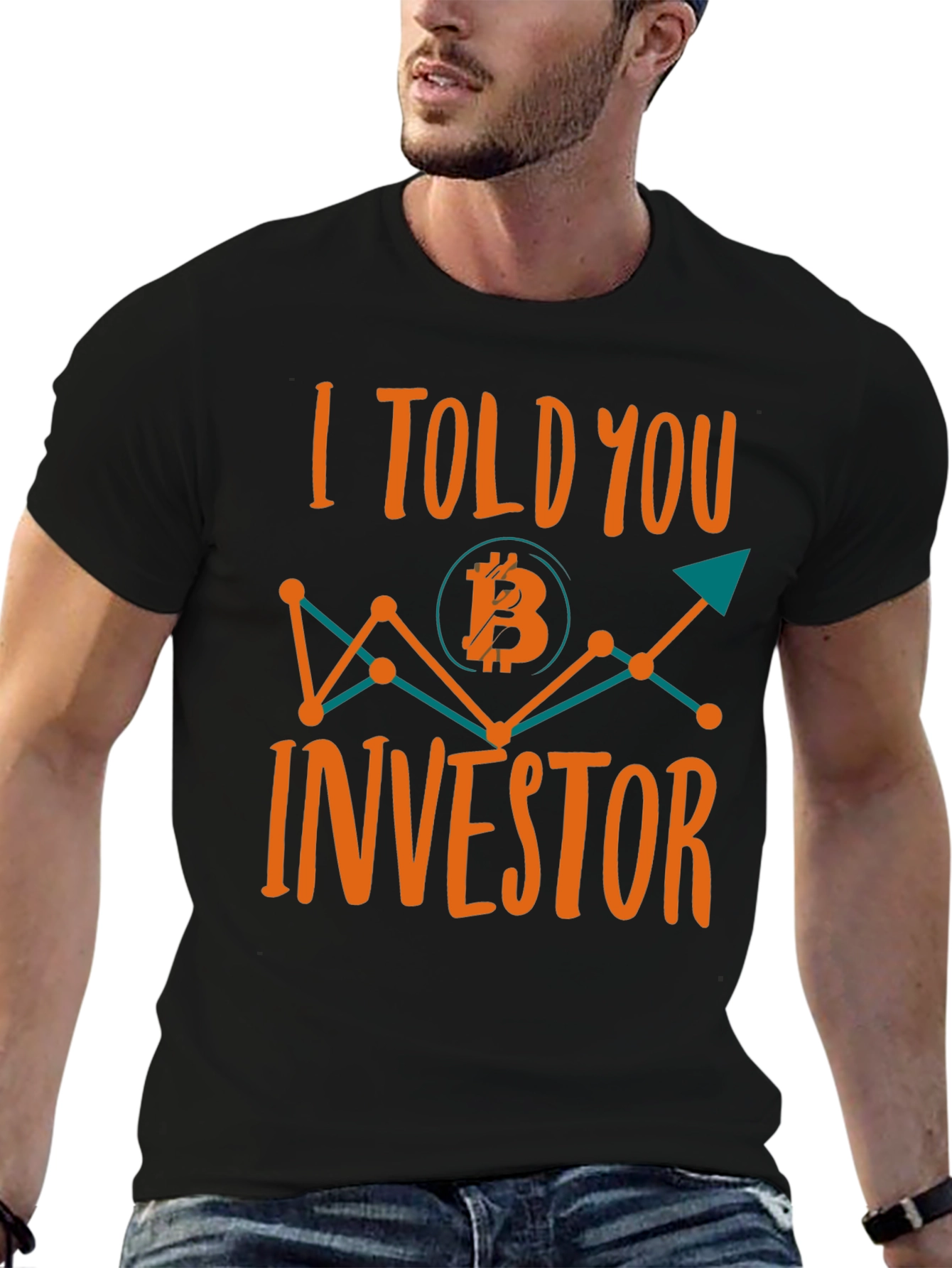 Bitcoin Investor Graphic Tee - Crypto Trading T-Shirt