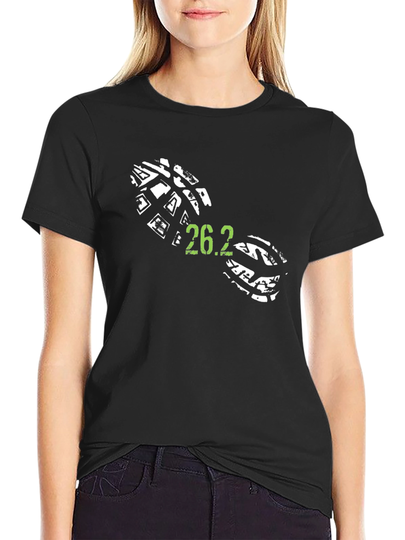 26.2 Marathon Shoe Print T-Shirt