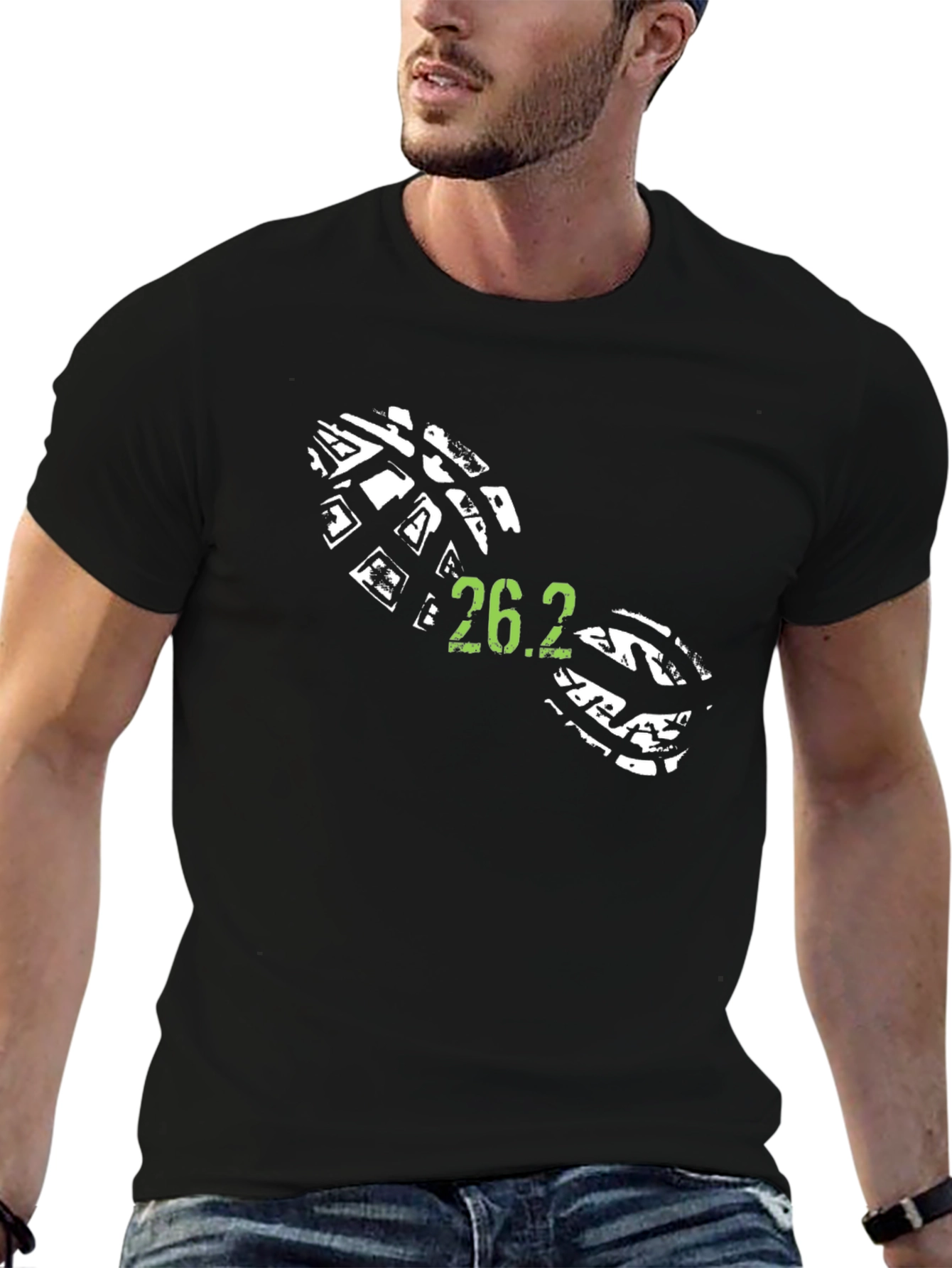26.2 Marathon Shoe Print T-Shirt