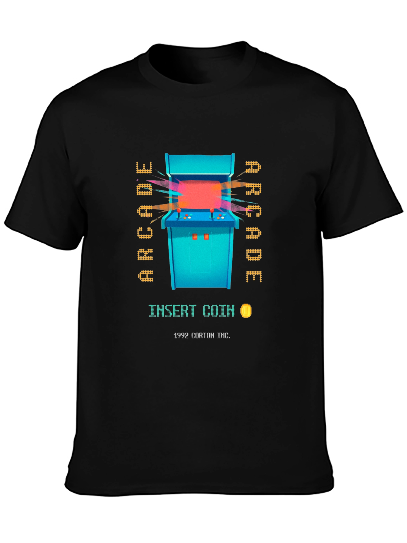 Retro Arcade Game Graphic Tee