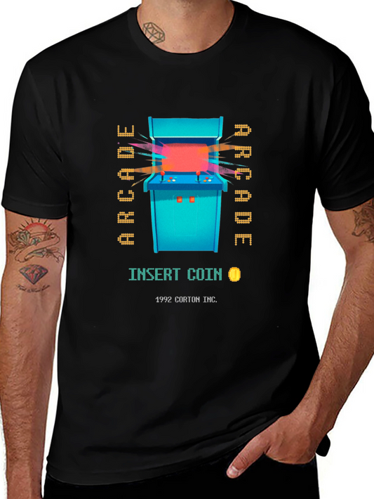 Retro Arcade Game Graphic Tee