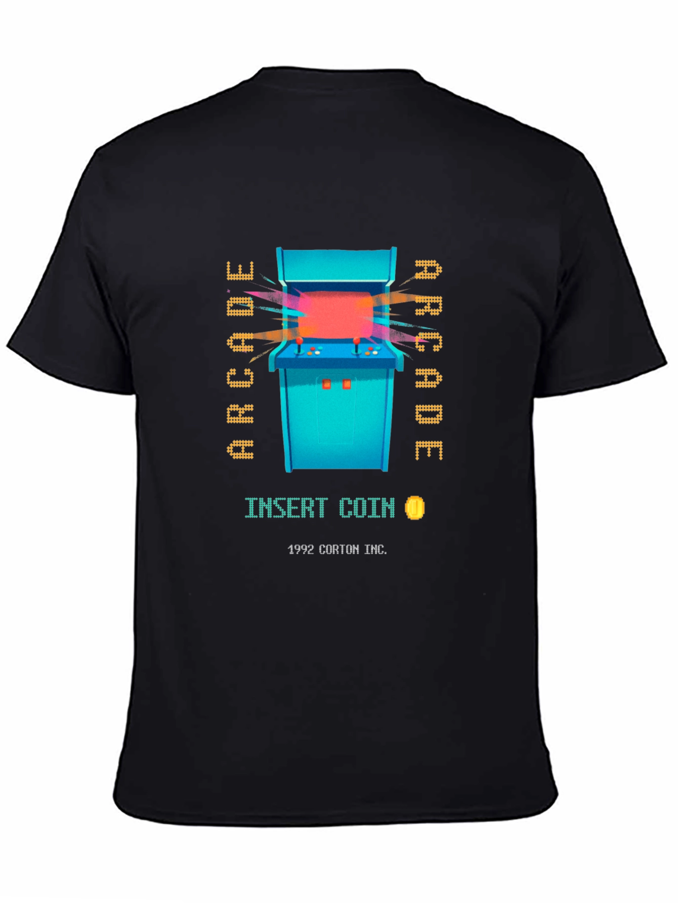 Retro Arcade Game Graphic Tee