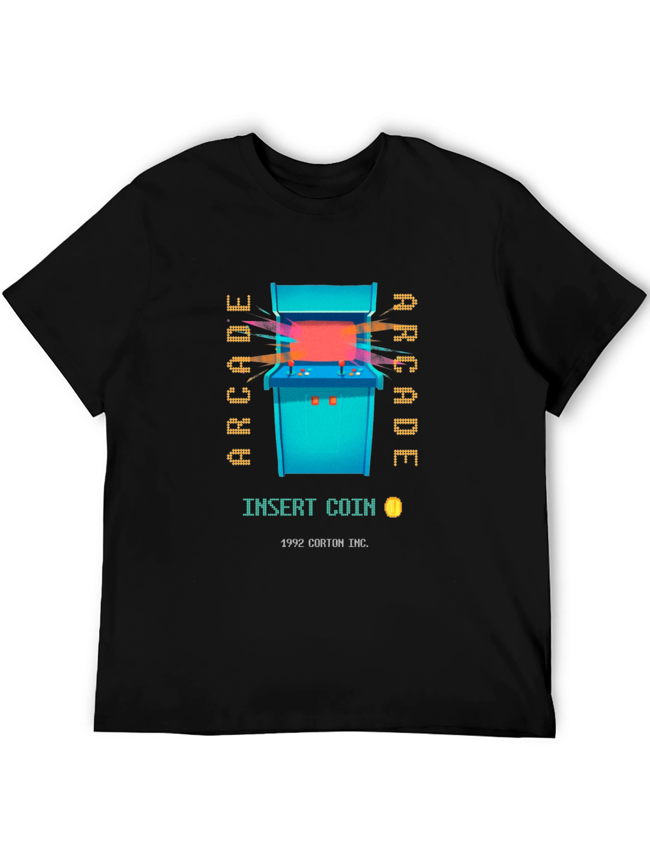 Retro Arcade Game Graphic Tee