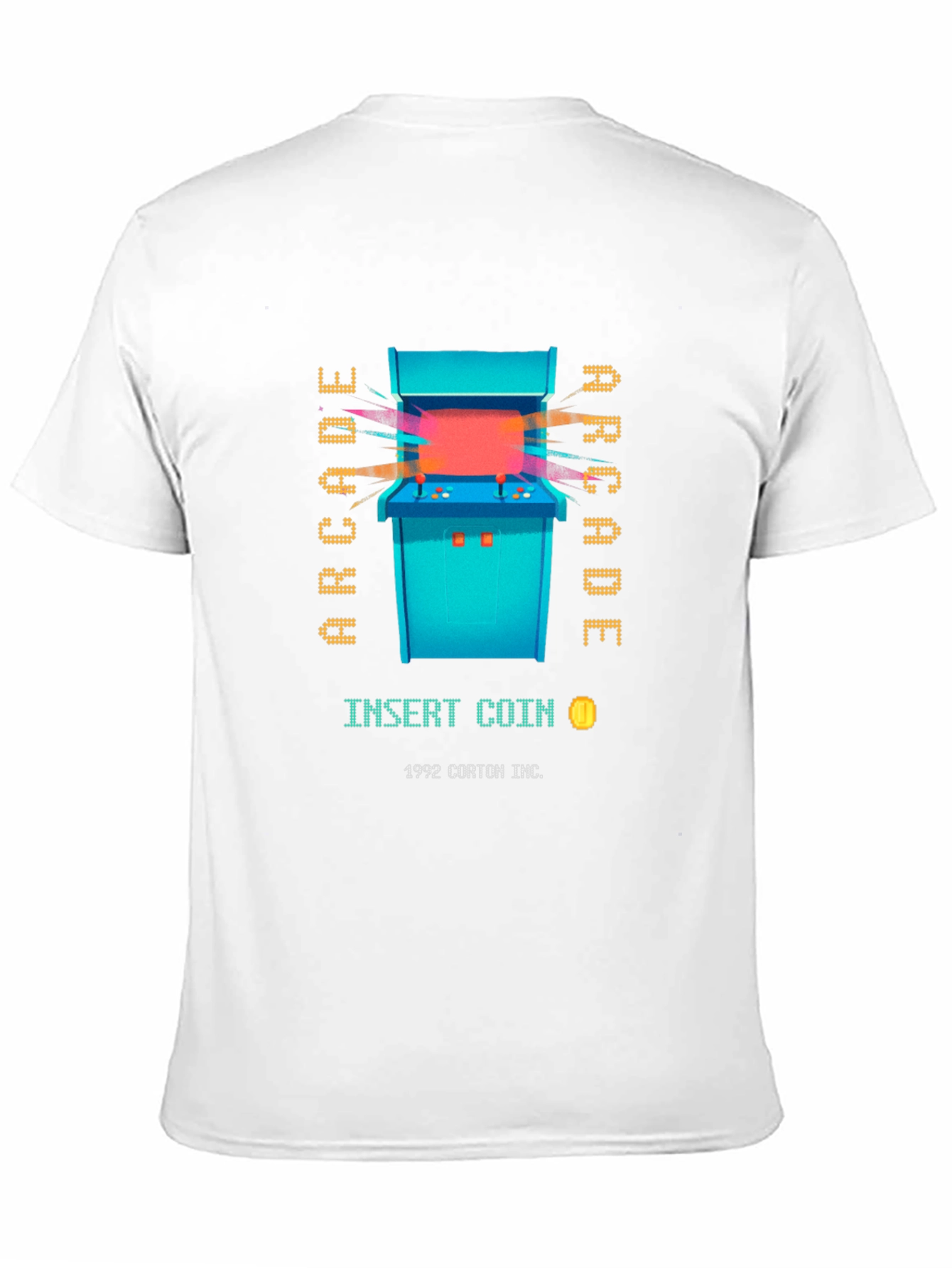 Retro Arcade Game Graphic Tee