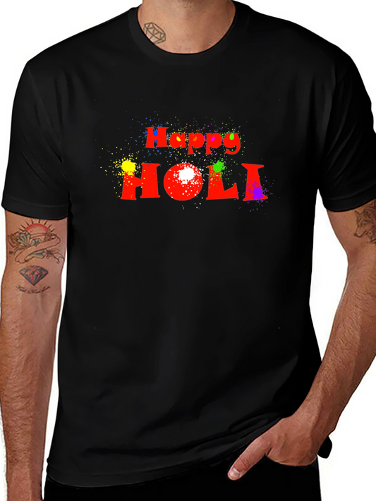 Happy Holi T-Shirt - Colorful Indian Festival Tee