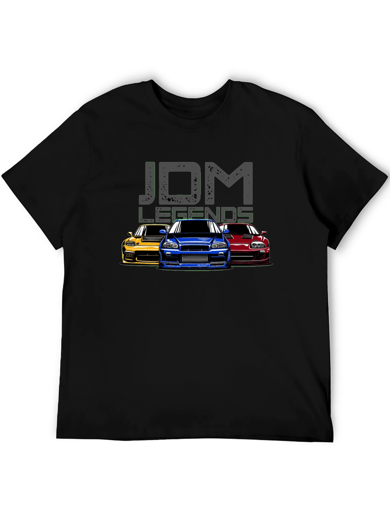 JDM Legends Graphic Tee - Car Enthusiast Shirt