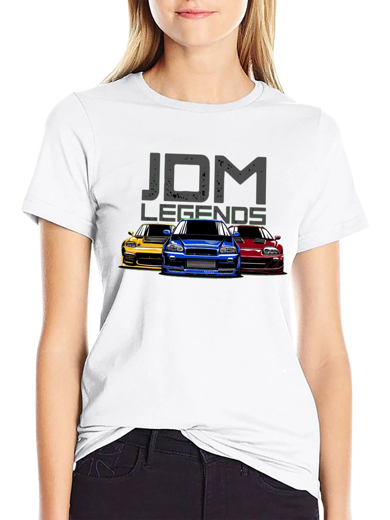 JDM Legends Graphic Tee - Car Enthusiast Shirt
