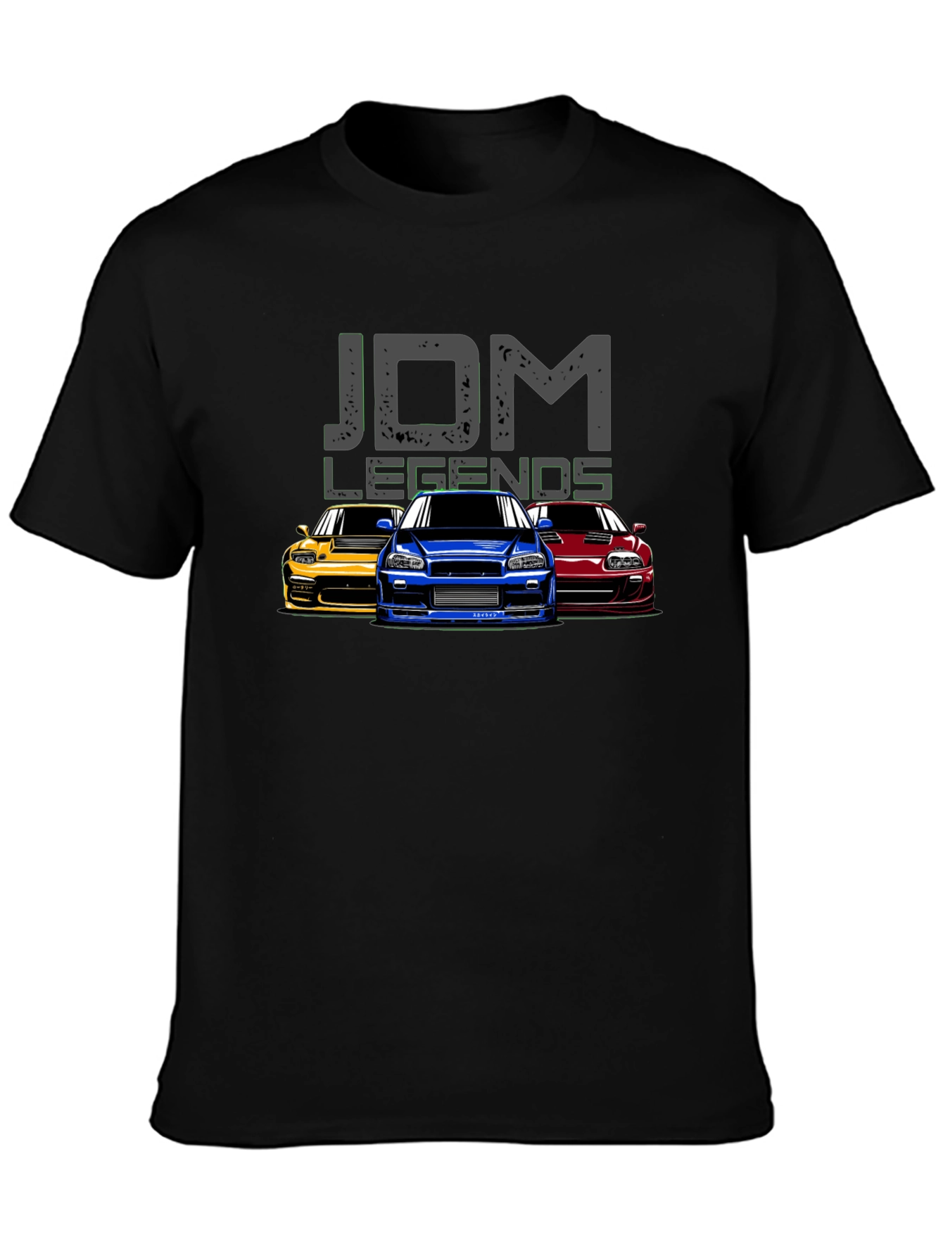 JDM Legends Graphic Tee - Car Enthusiast Shirt